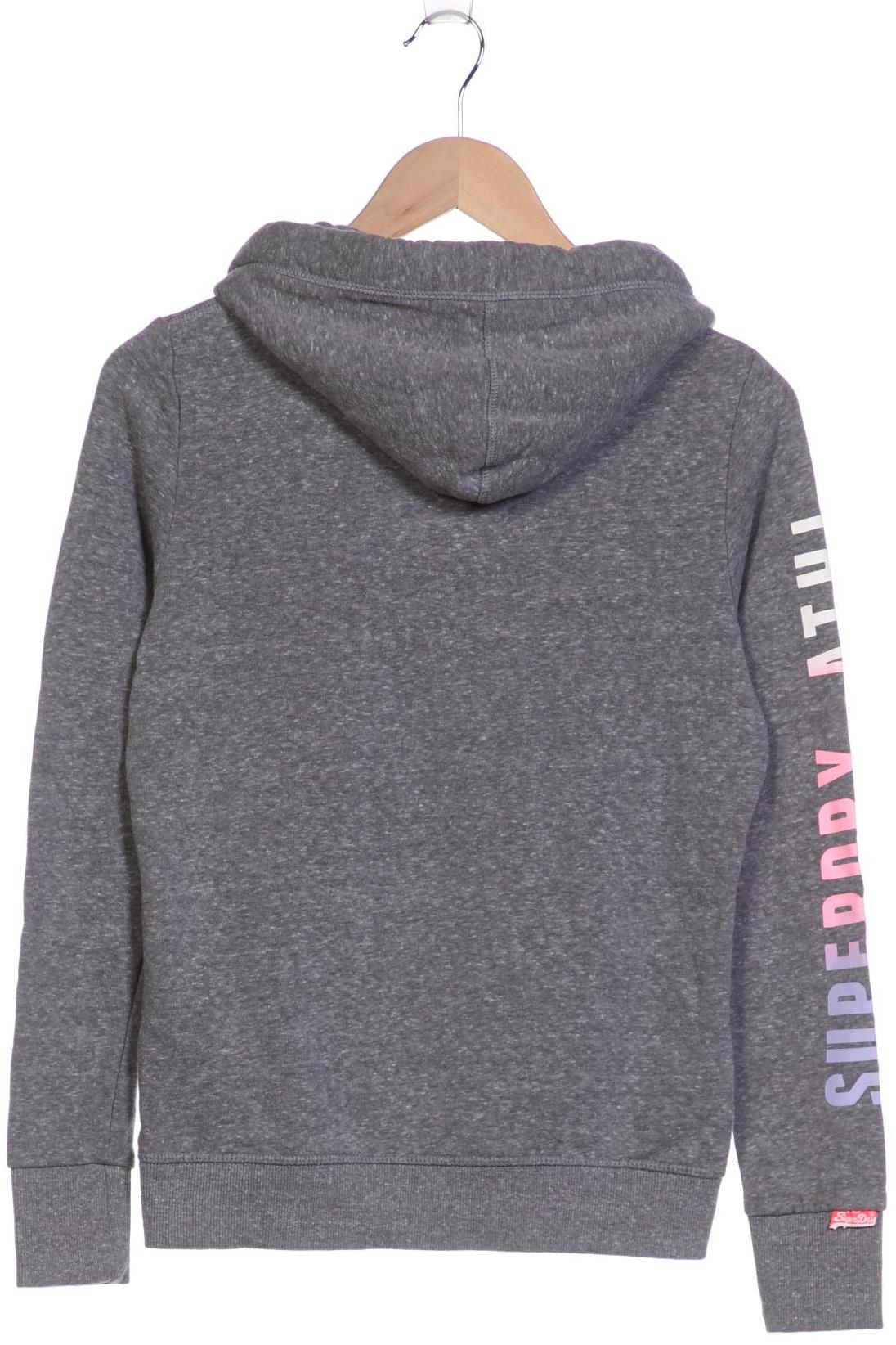 

Superdry Damen Kapuzenpullover, grau, Gr. 38