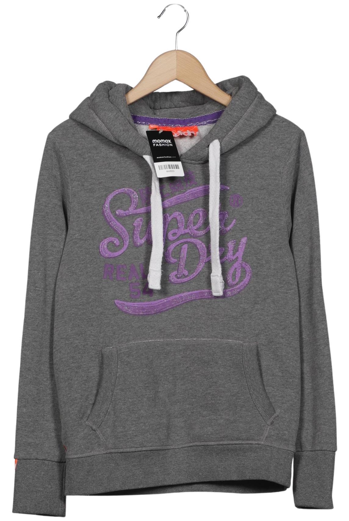 

Superdry Damen Kapuzenpullover, grau, Gr. 44