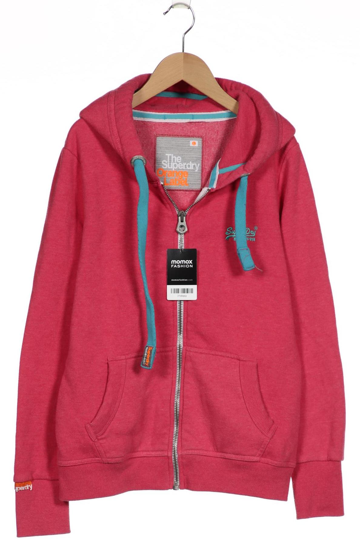 

Superdry Damen Kapuzenpullover, pink, Gr. 42