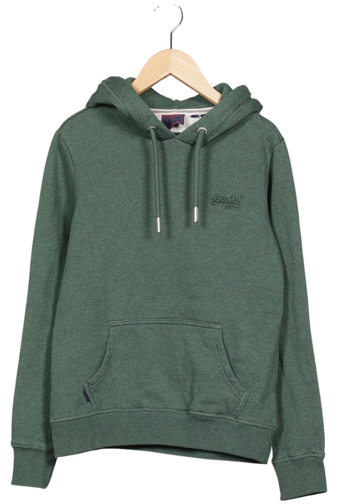 

Superdry Damen Kapuzenpullover, grün, Gr. 34