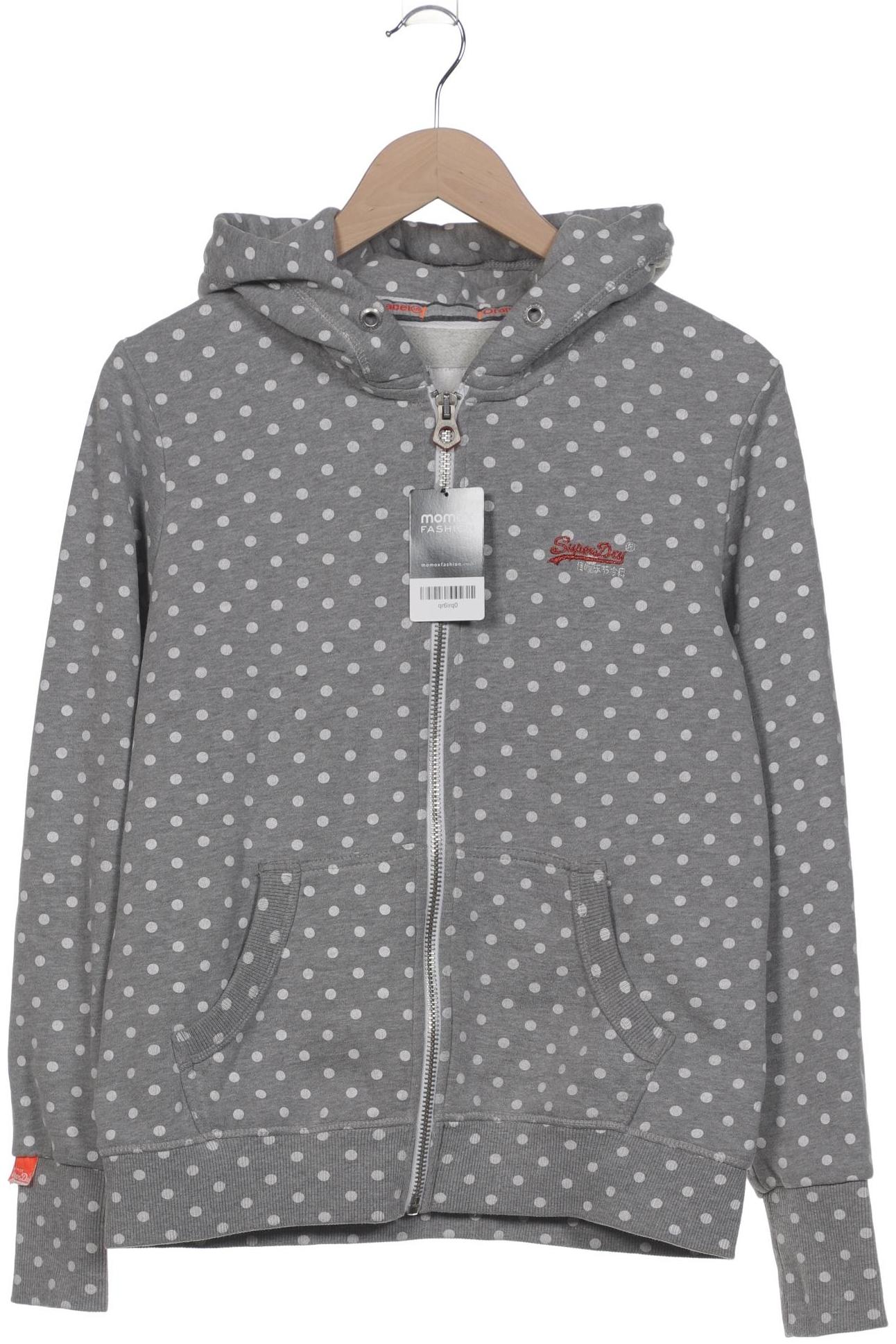 

Superdry Damen Kapuzenpullover, grau, Gr. 44