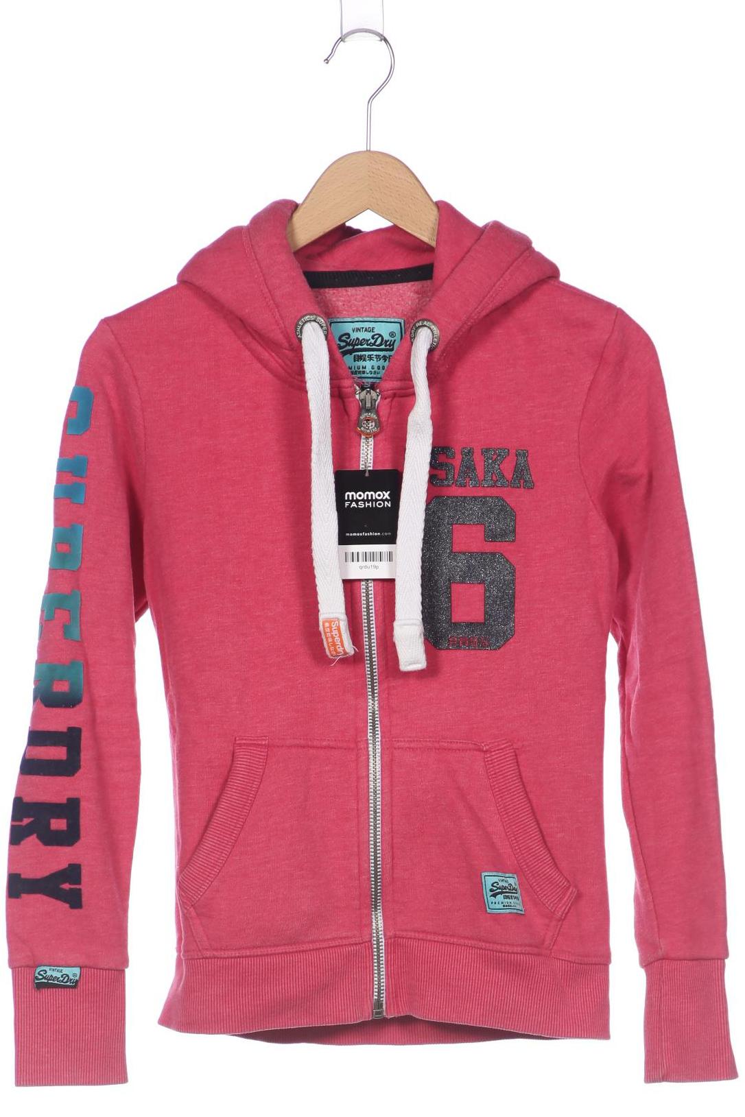 

Superdry Damen Kapuzenpullover, pink, Gr. 36