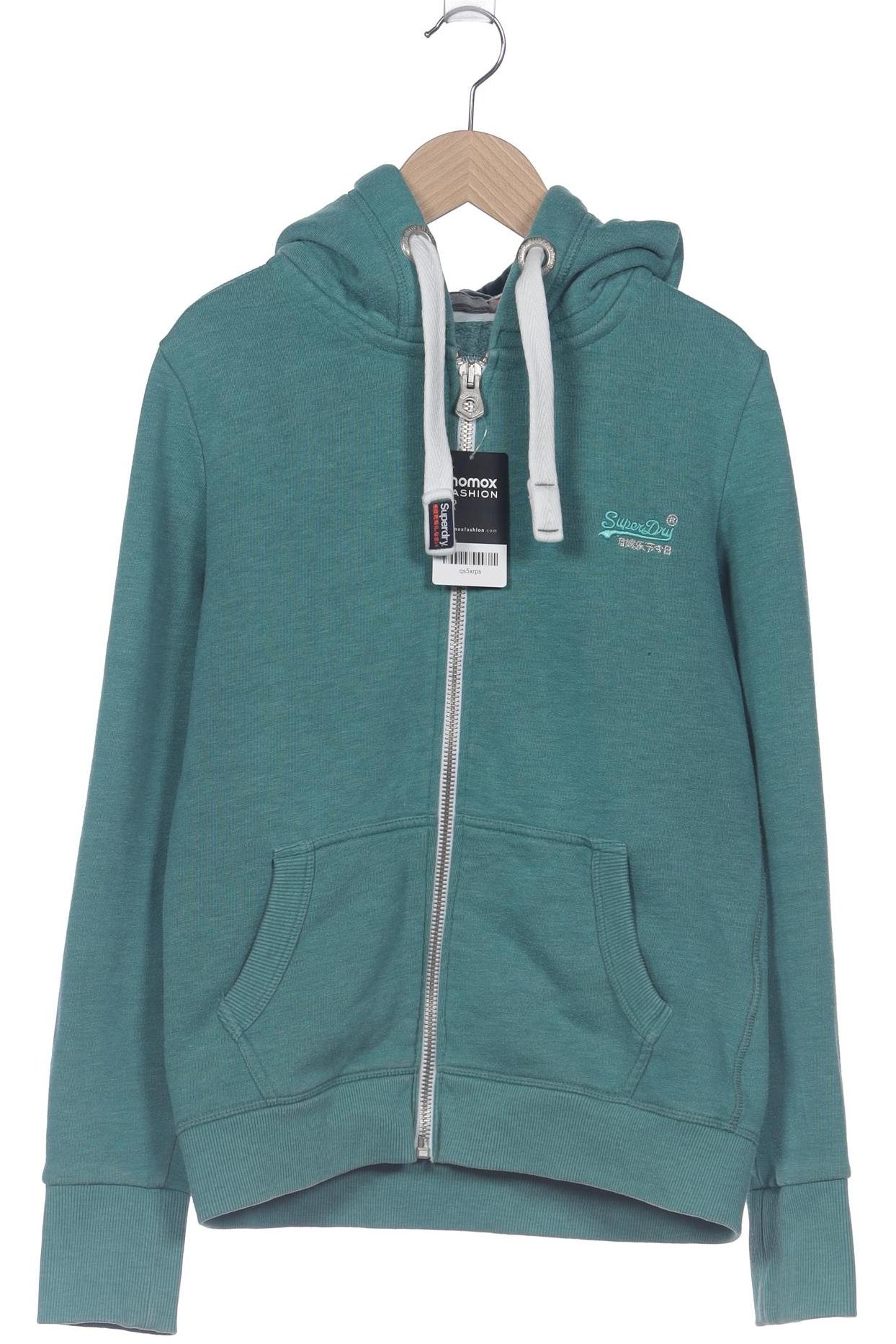 

Superdry Damen Kapuzenpullover, grün, Gr. 38