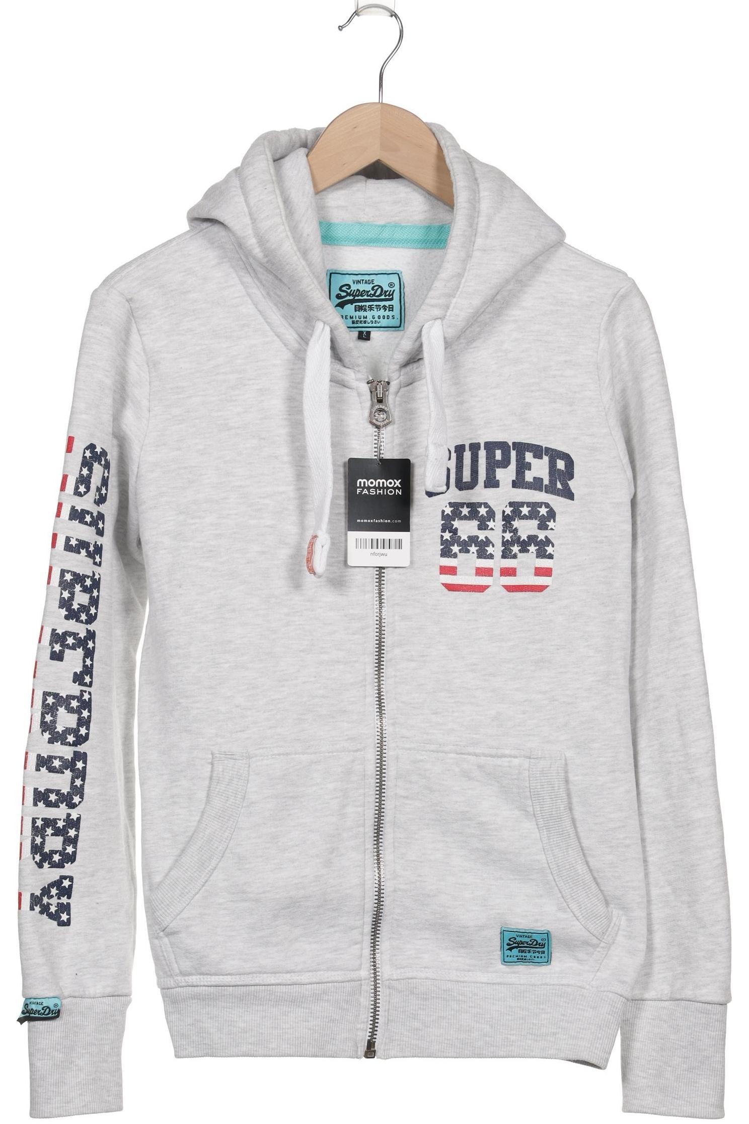 

Superdry Damen Kapuzenpullover, grau, Gr. 44