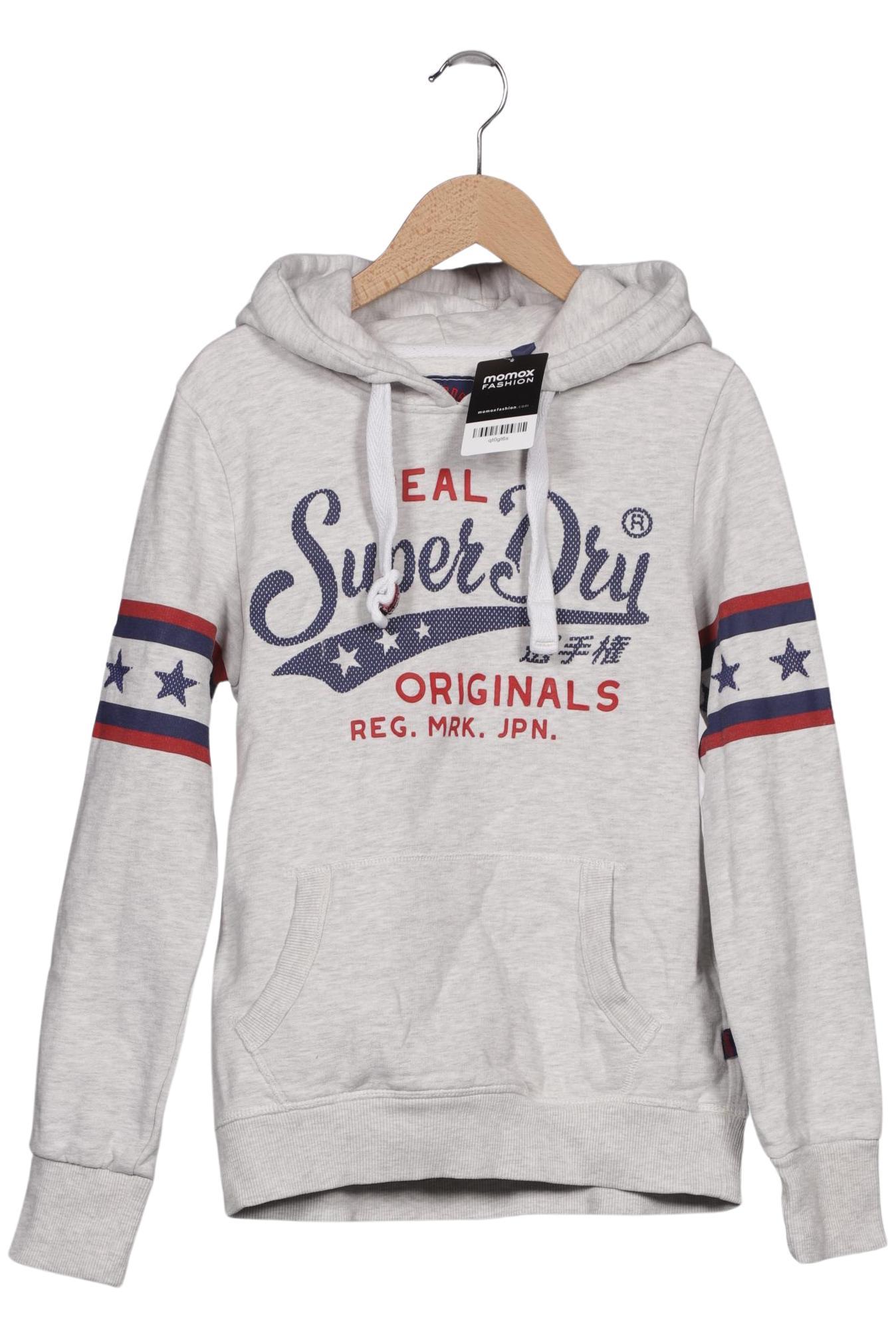 

Superdry Damen Kapuzenpullover, grau, Gr. 38
