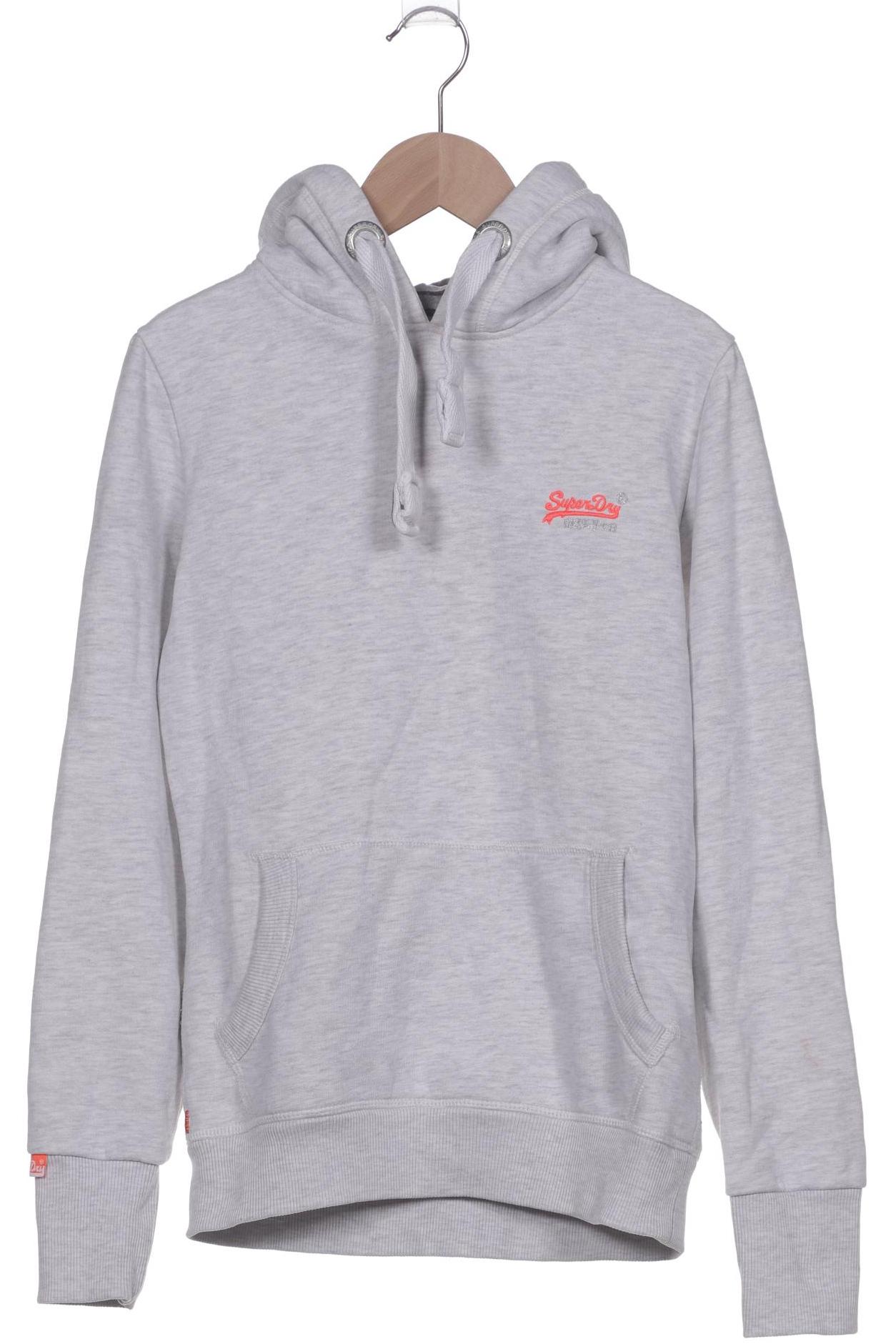 

Superdry Damen Kapuzenpullover, grau, Gr. 34
