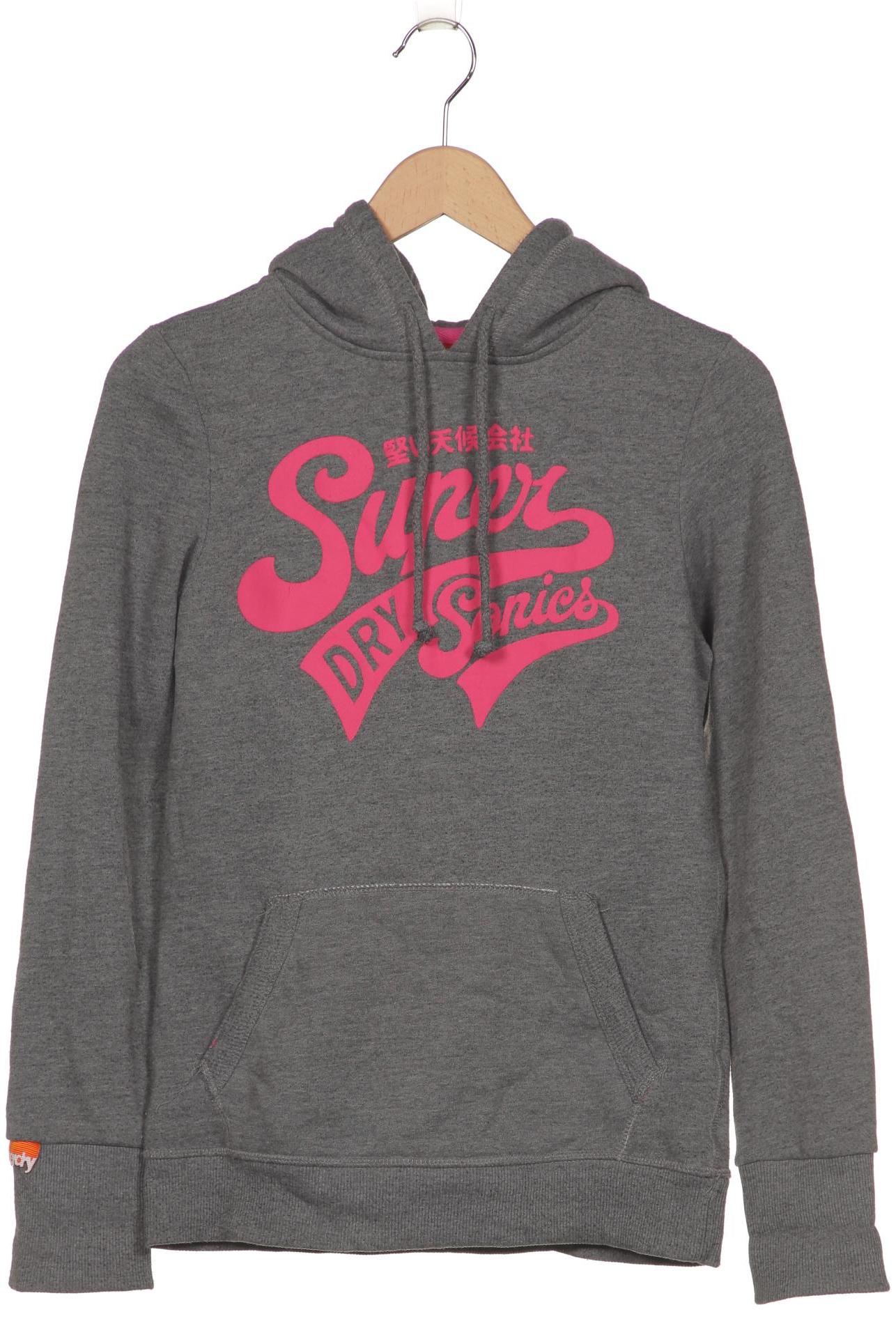 

Superdry Damen Kapuzenpullover, grau