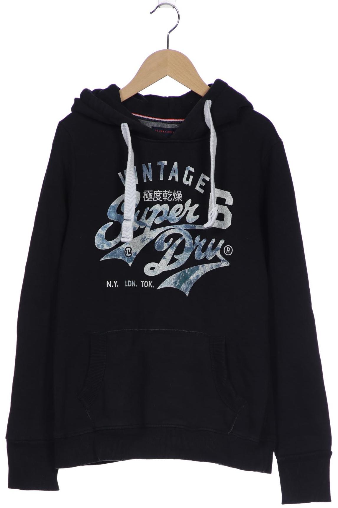 

Superdry Damen Kapuzenpullover, schwarz, Gr. 38