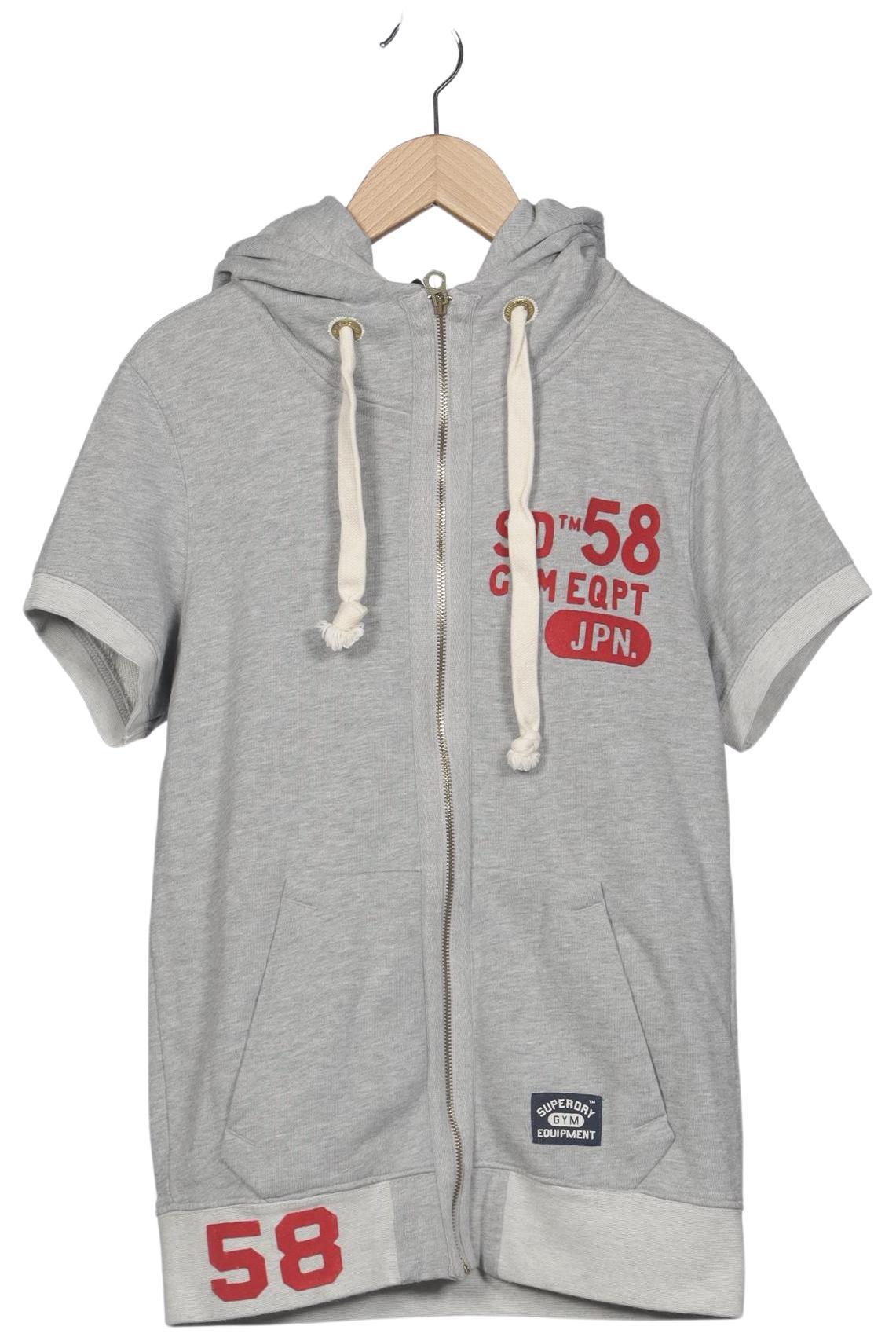 

Superdry Damen Kapuzenpullover, grau, Gr. 38