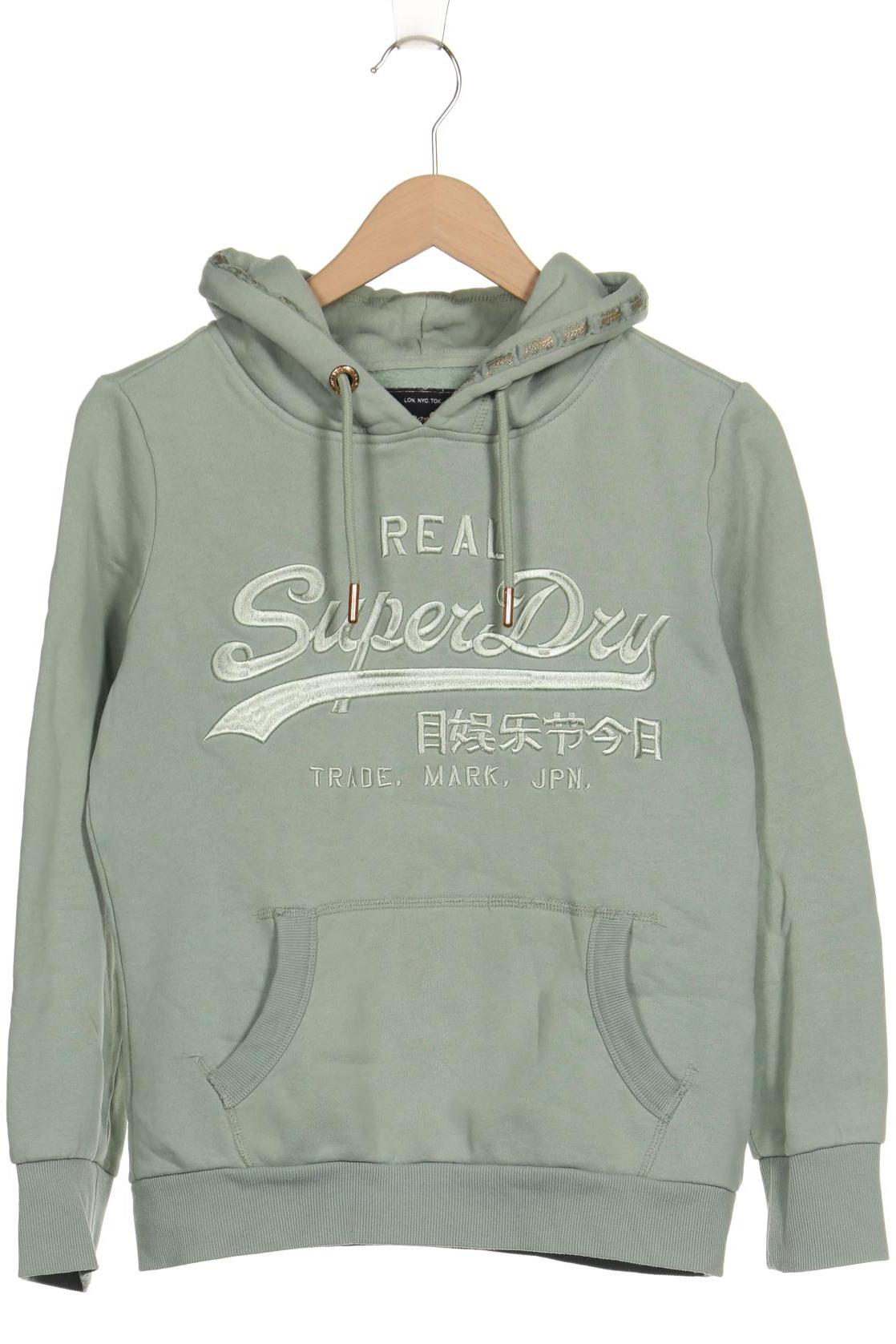 

Superdry Damen Kapuzenpullover, grün, Gr. 38