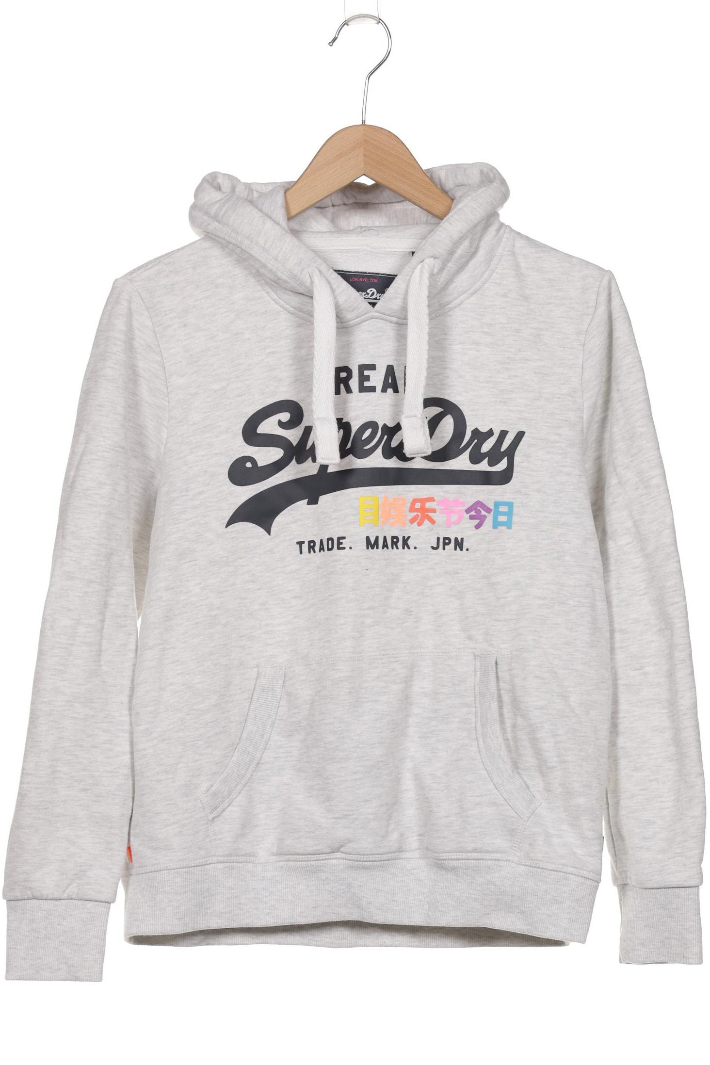 

Superdry Damen Kapuzenpullover, grau, Gr. 44