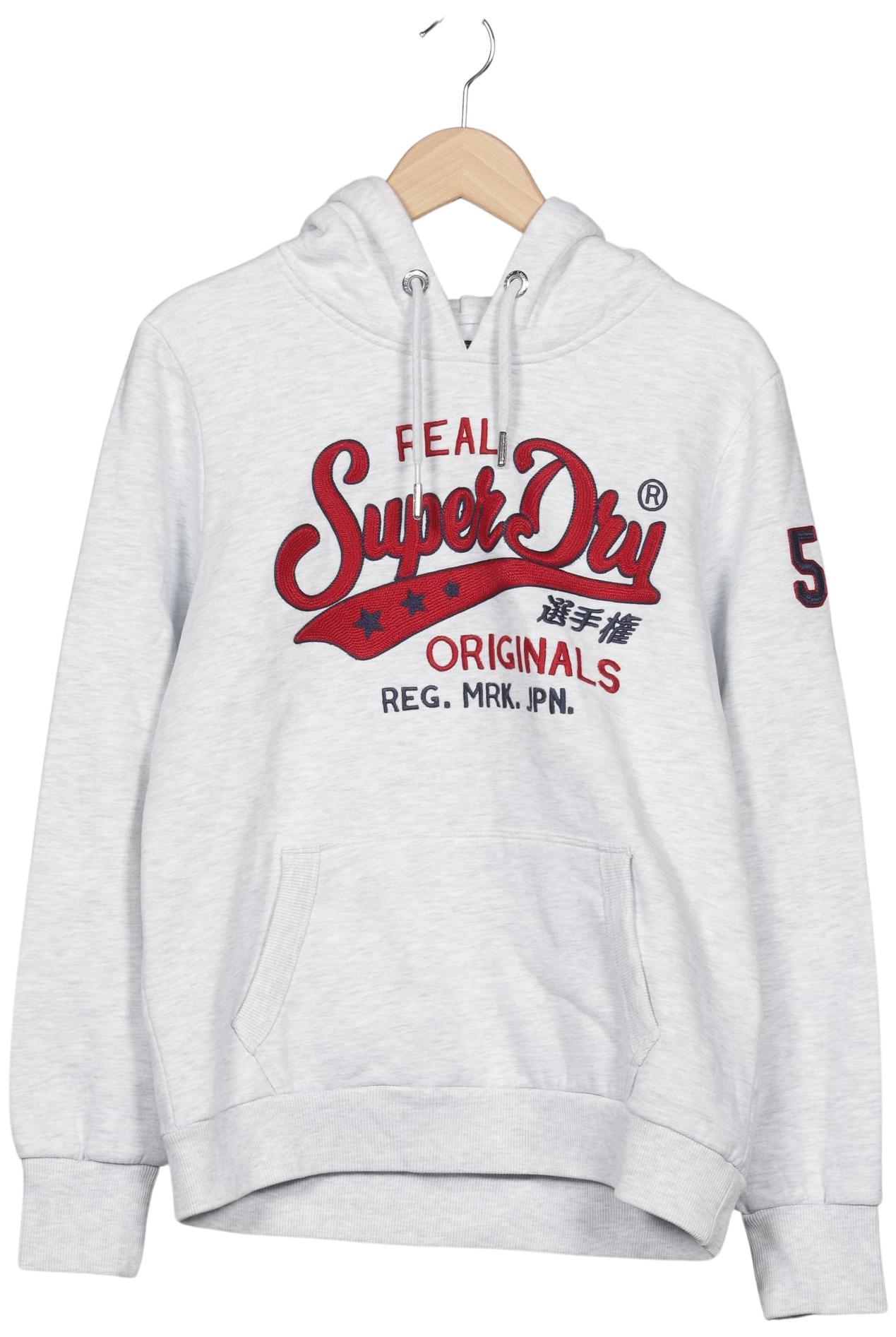 

Superdry Damen Kapuzenpullover, grau, Gr. 44