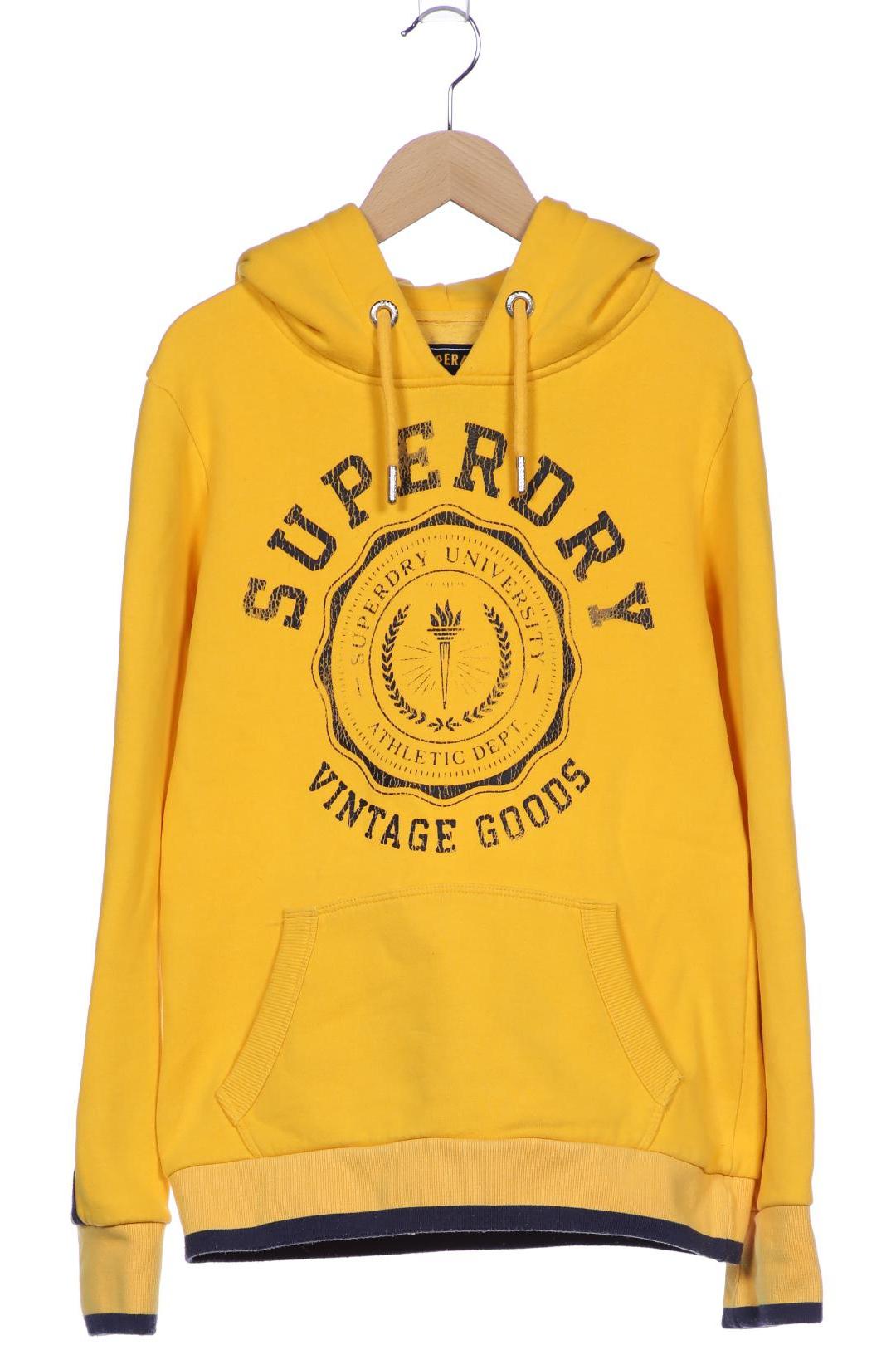 

Superdry Damen Kapuzenpullover, gelb, Gr. 38