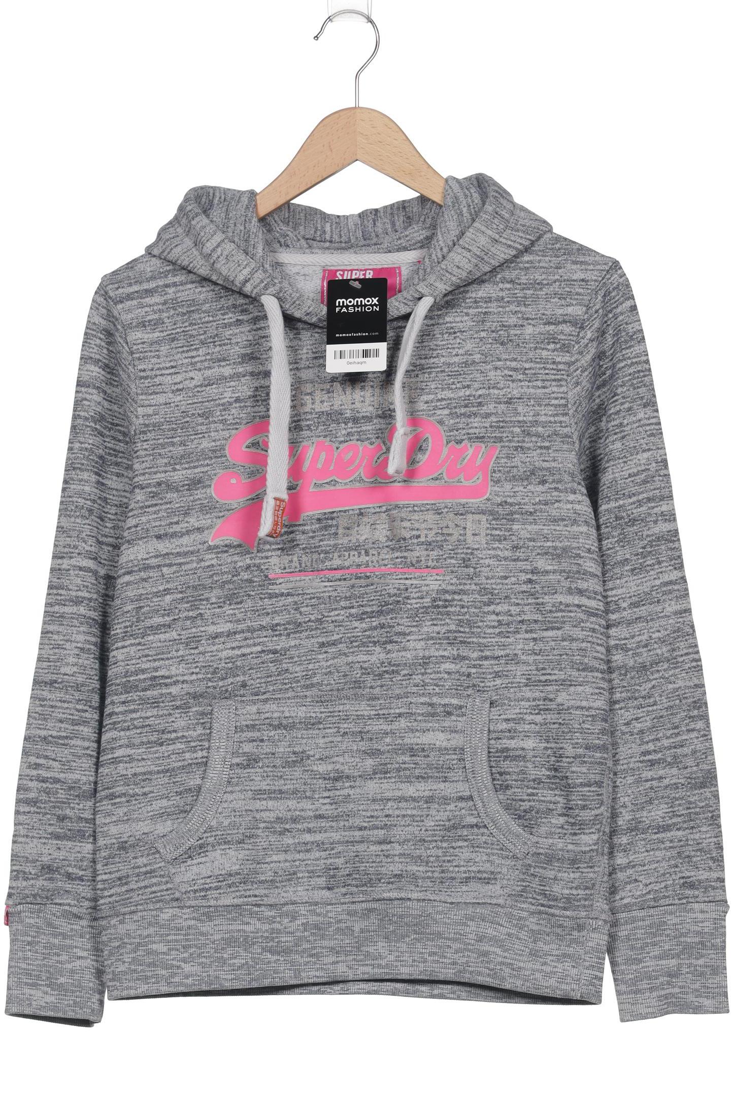 

Superdry Damen Kapuzenpullover, grau, Gr. 40