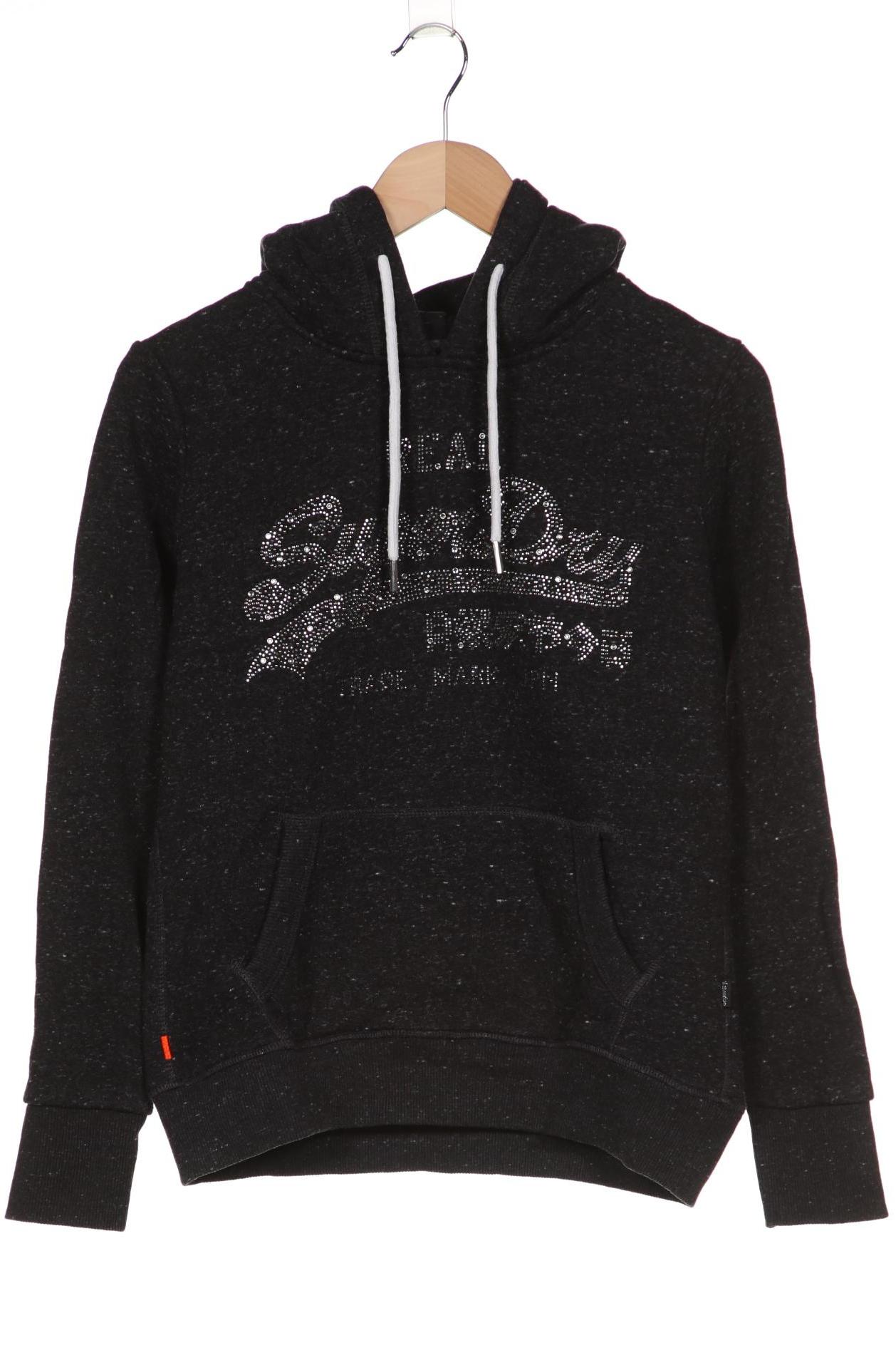 

Superdry Damen Kapuzenpullover, schwarz, Gr. 38