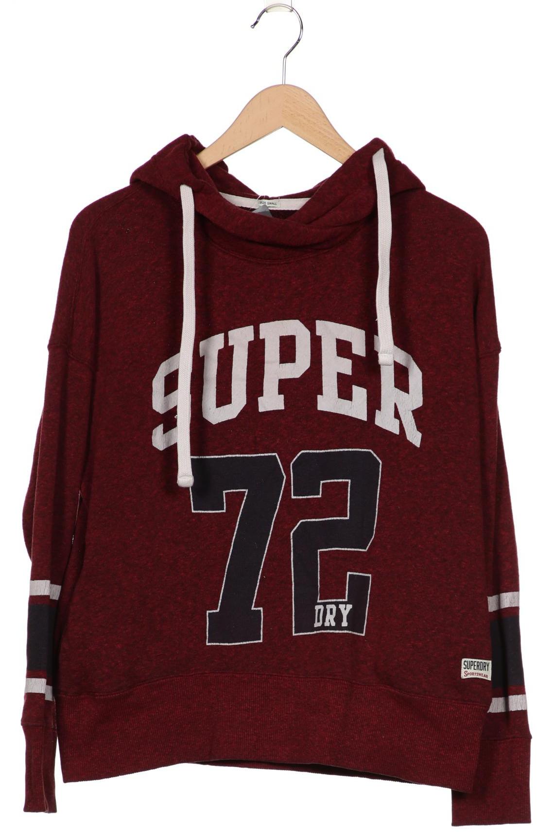 

Superdry Damen Kapuzenpullover, bordeaux, Gr. 36