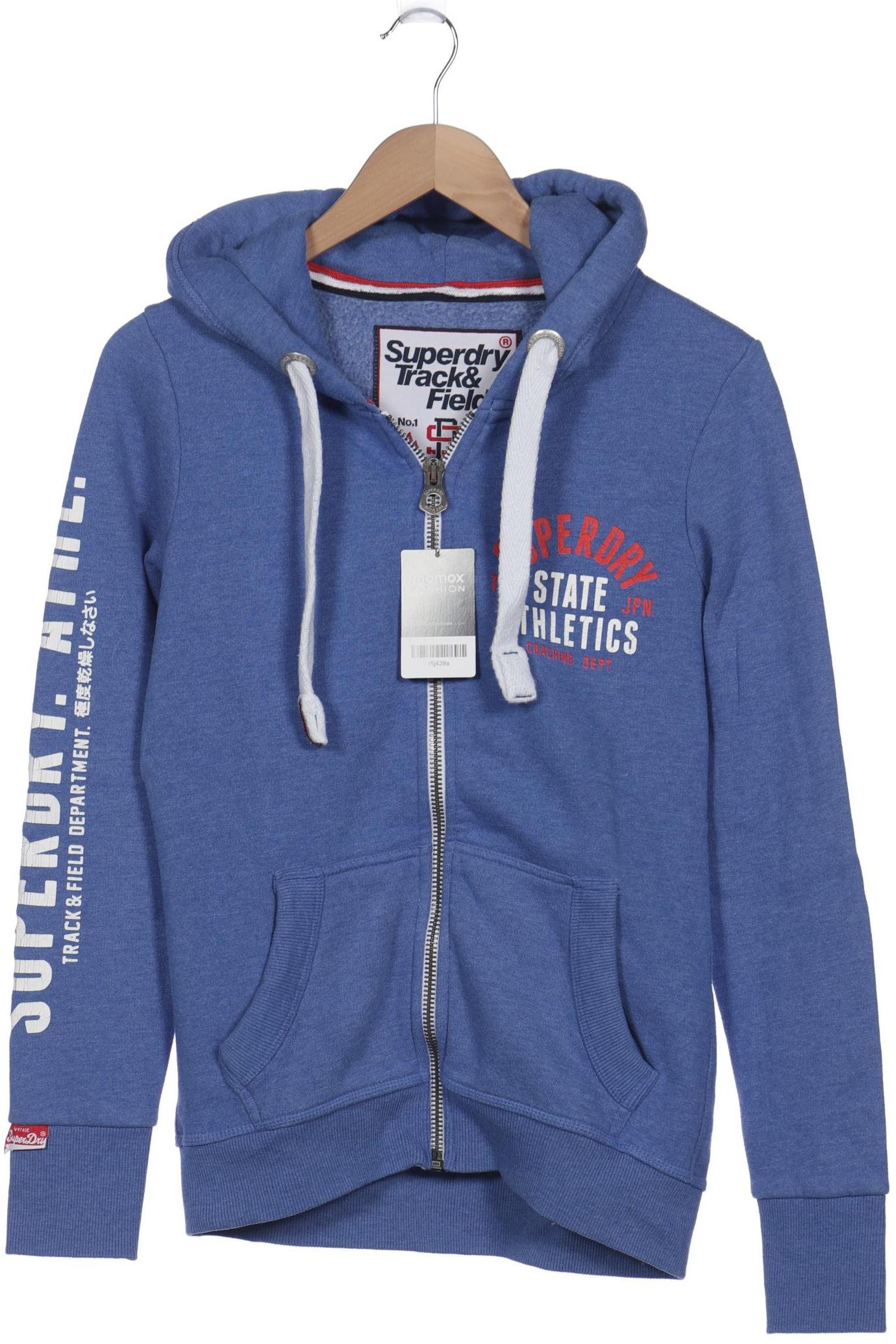 

Superdry Damen Kapuzenpullover, blau