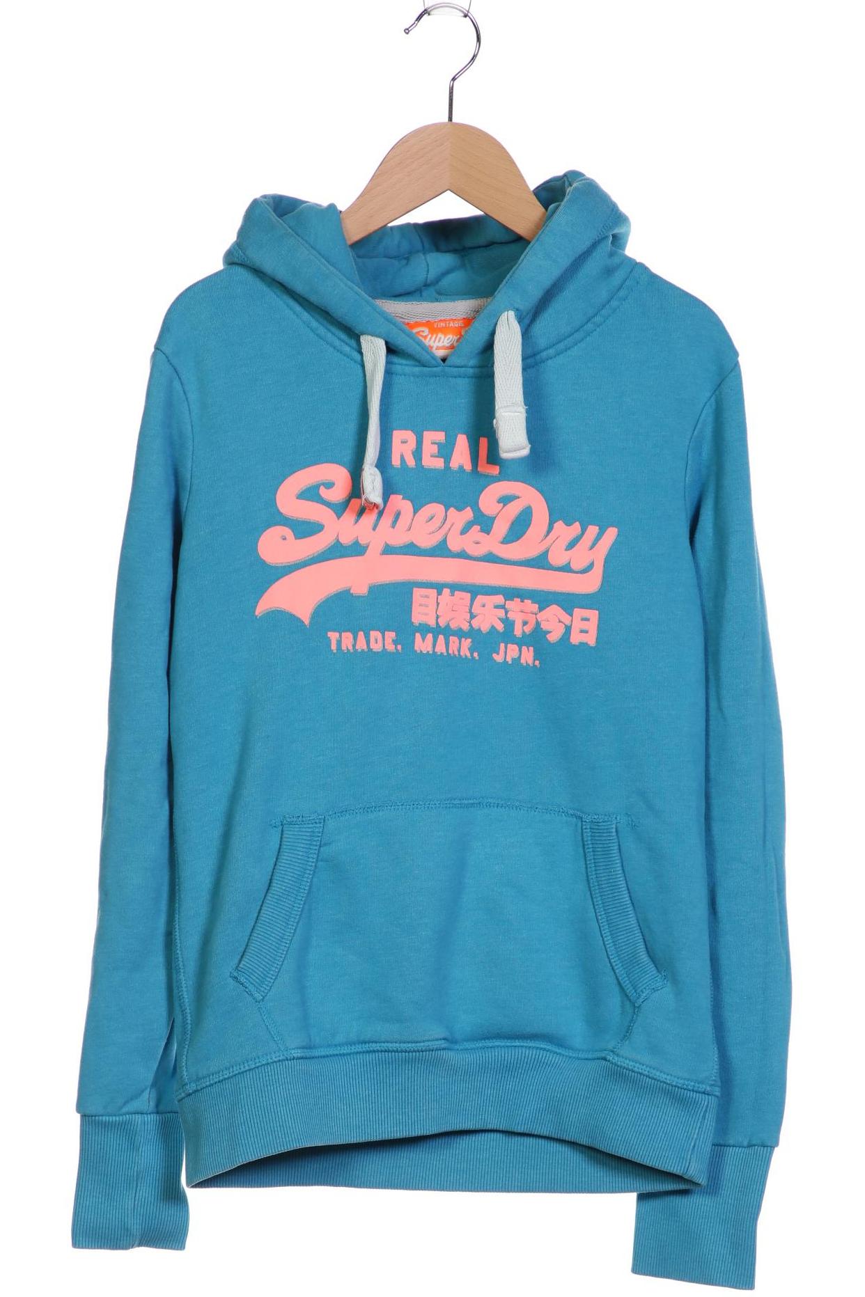 

Superdry Damen Kapuzenpullover, blau