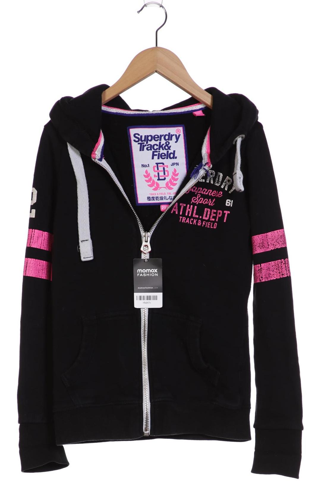 

Superdry Damen Kapuzenpullover, schwarz