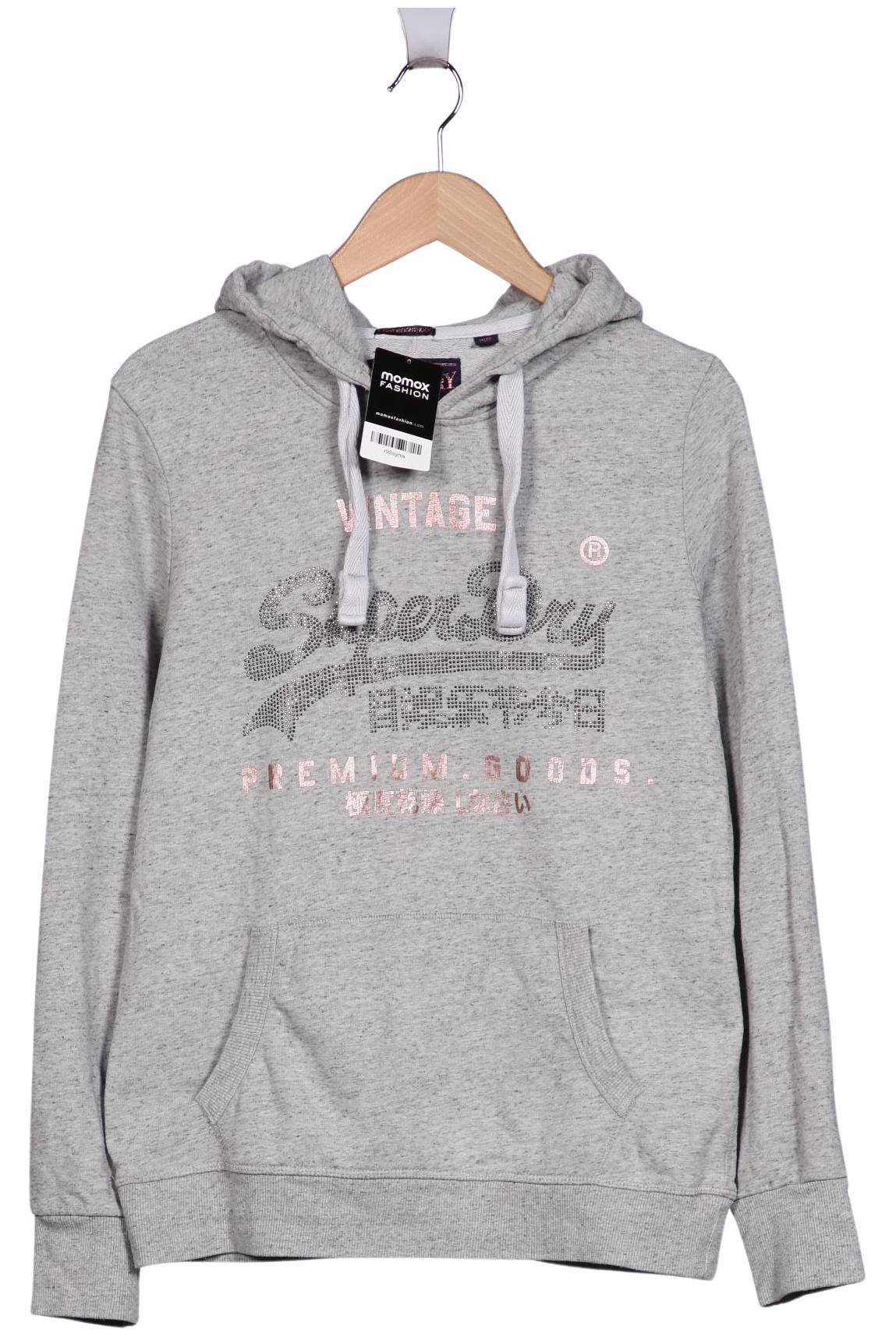 

Superdry Damen Kapuzenpullover, grau, Gr. 42
