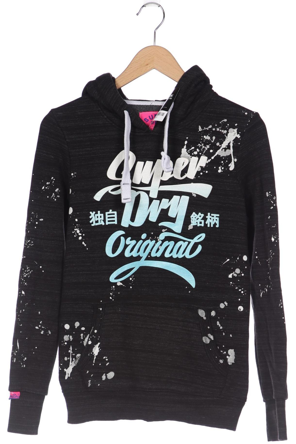 

Superdry Damen Kapuzenpullover, grau