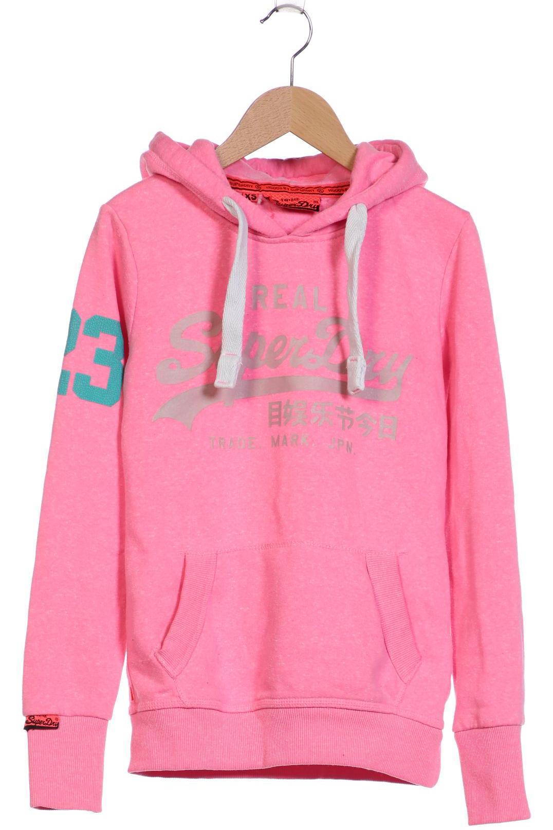 

Superdry Damen Kapuzenpullover, pink, Gr. 34