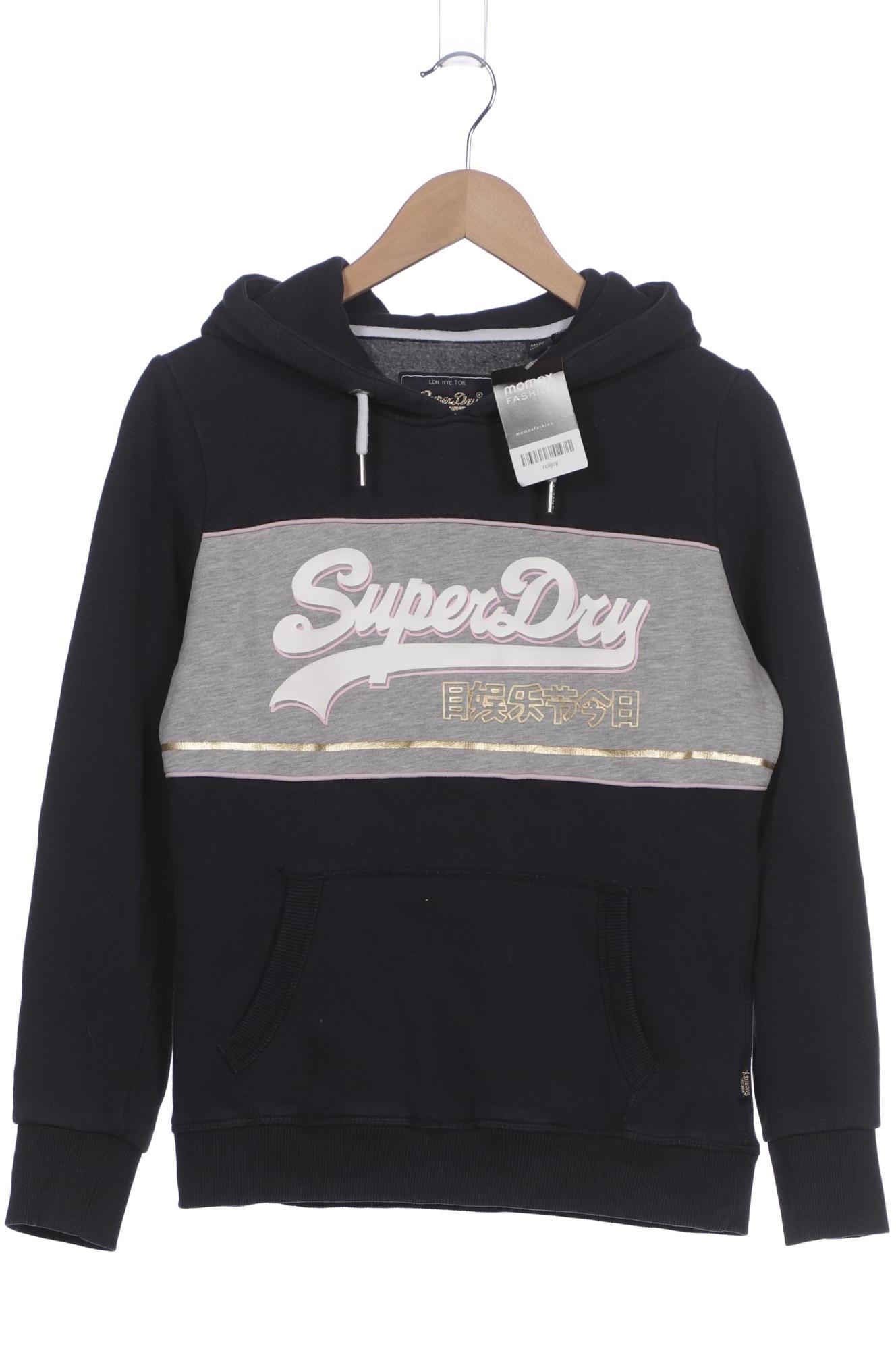 

Superdry Damen Kapuzenpullover, schwarz, Gr. 40