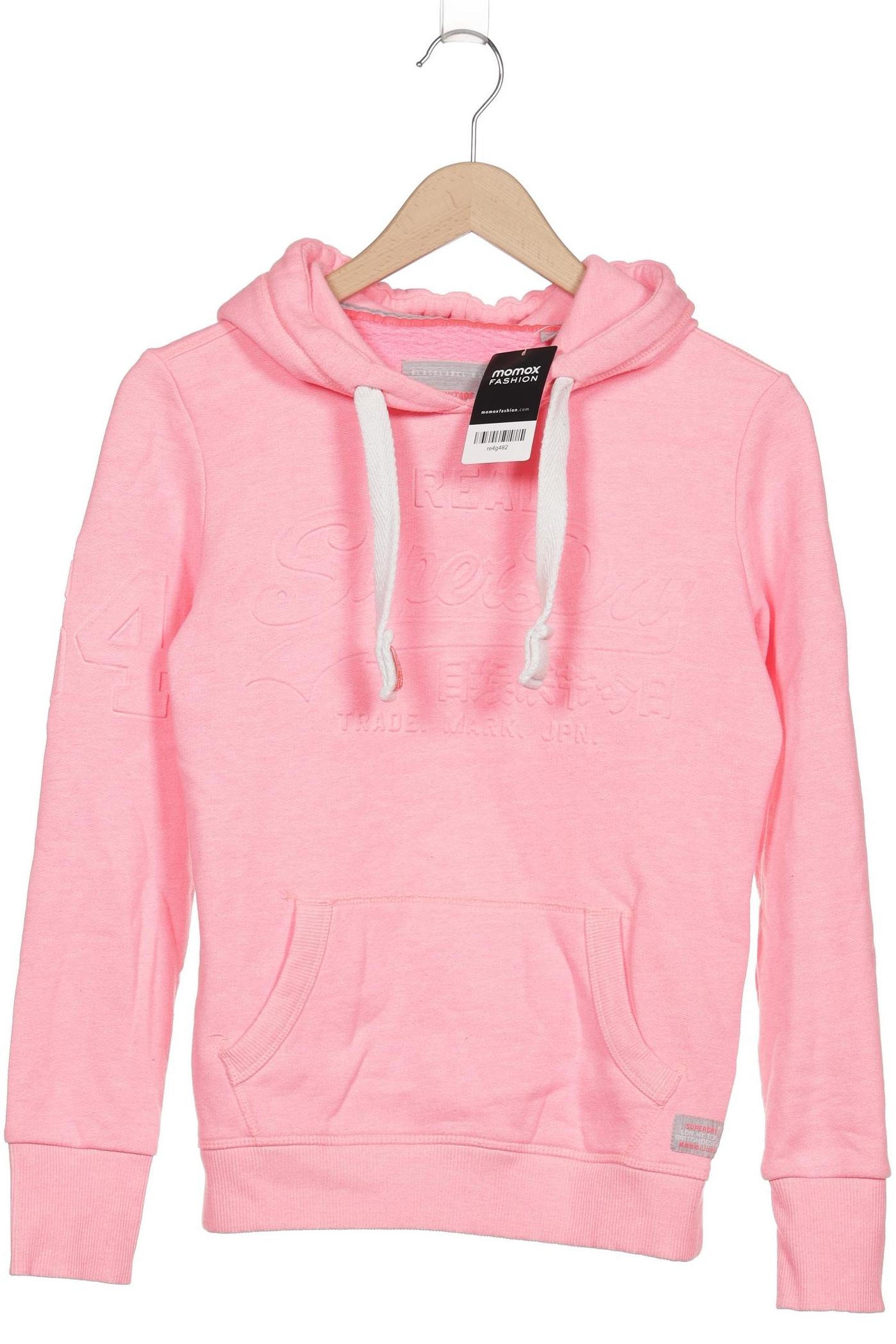 

Superdry Damen Kapuzenpullover, neon, Gr. 34