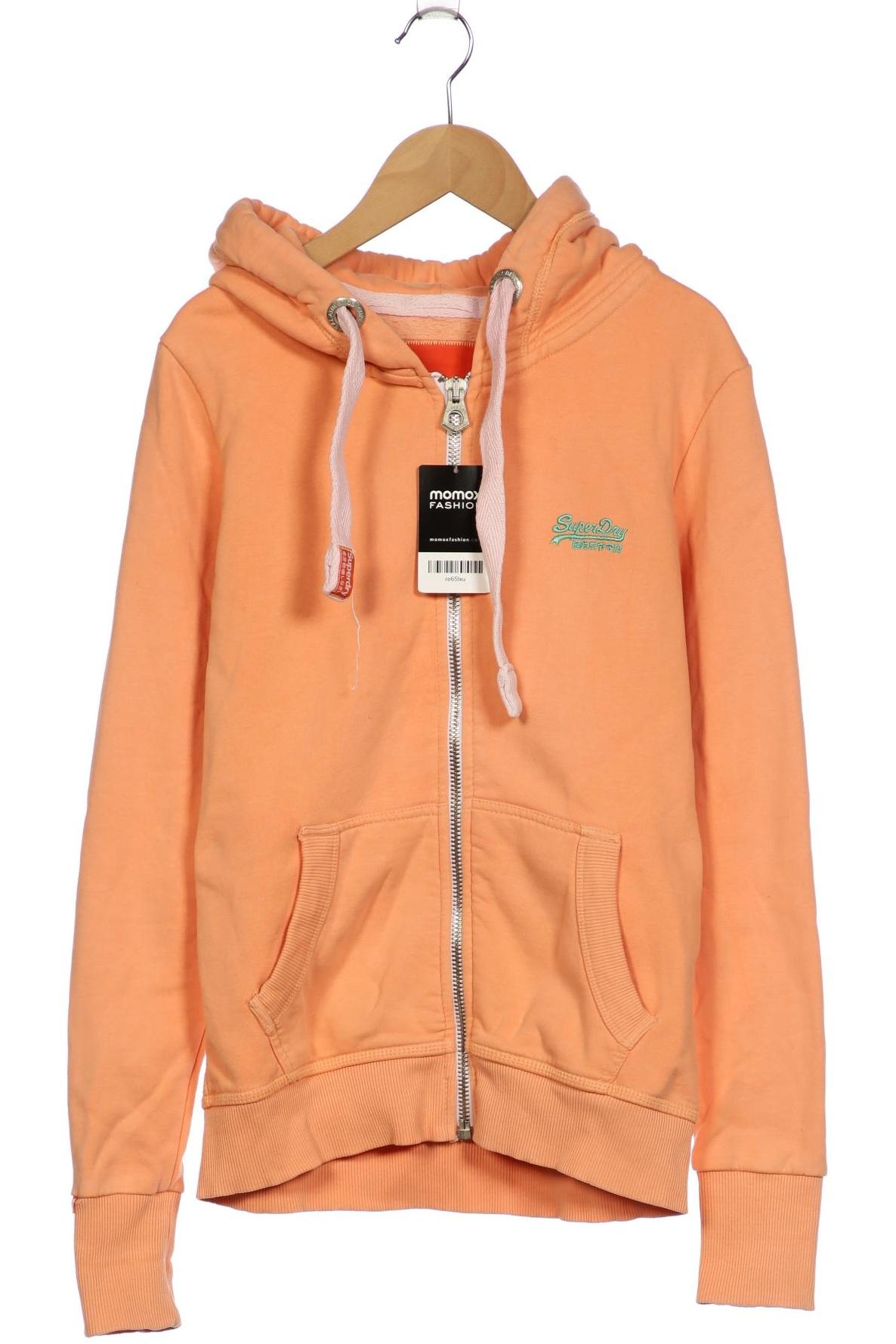 

Superdry Damen Kapuzenpullover, orange, Gr. 38