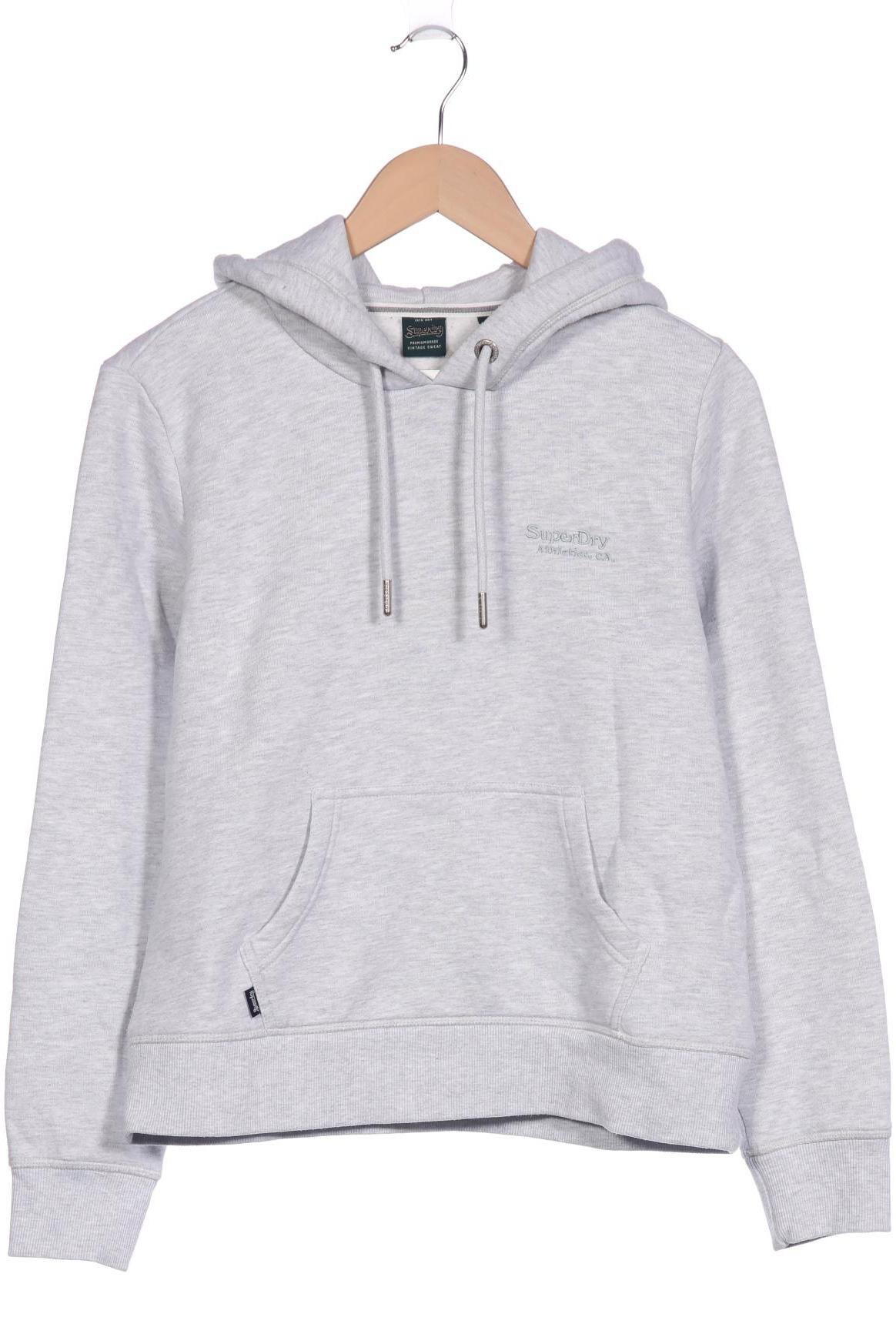 

Superdry Damen Kapuzenpullover, grau, Gr. 40