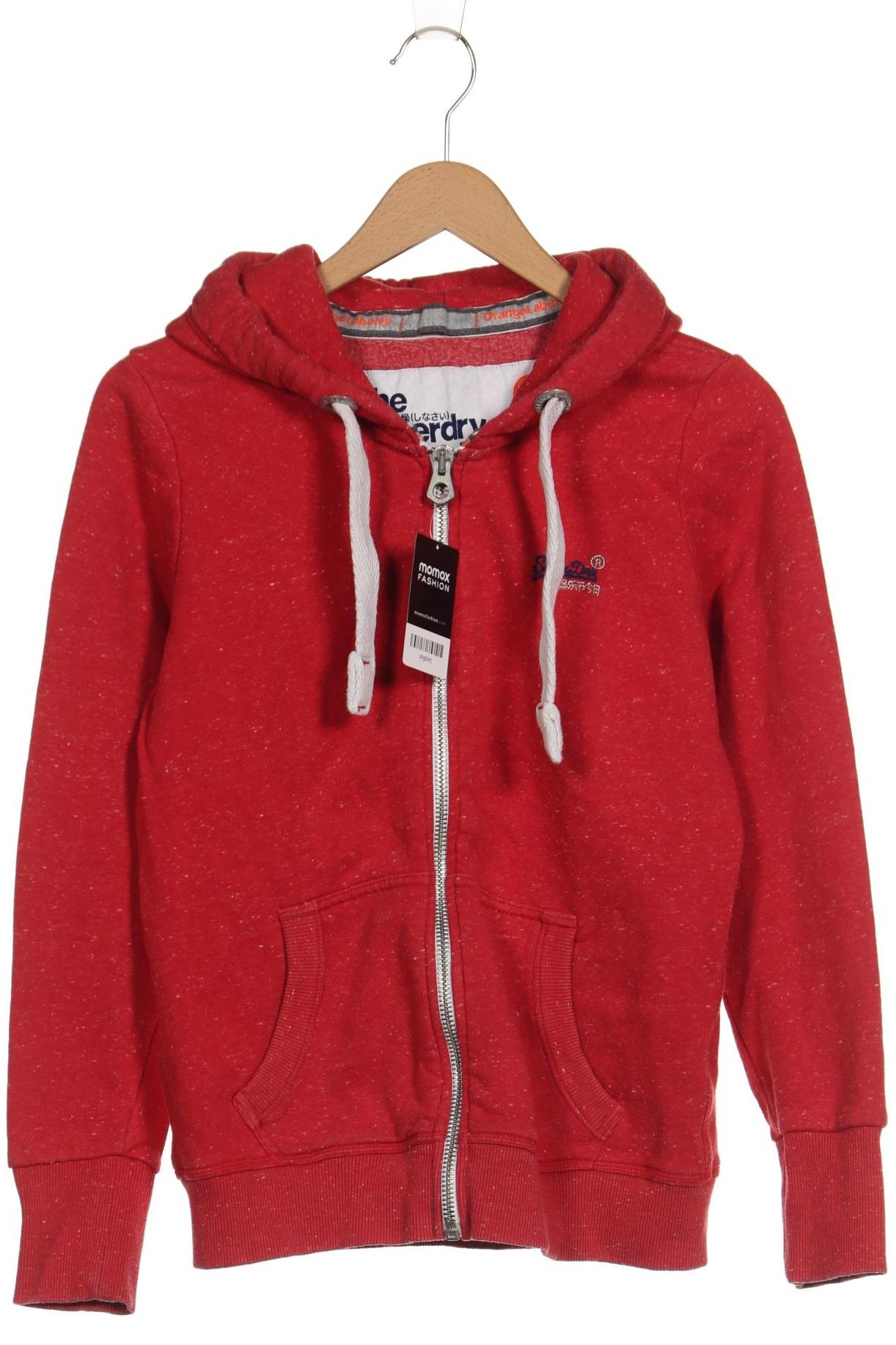 

Superdry Damen Kapuzenpullover, rot, Gr. 38