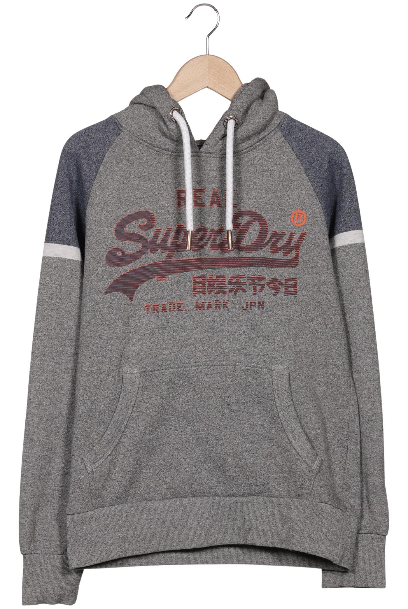 

Superdry Damen Kapuzenpullover, grau, Gr. 38