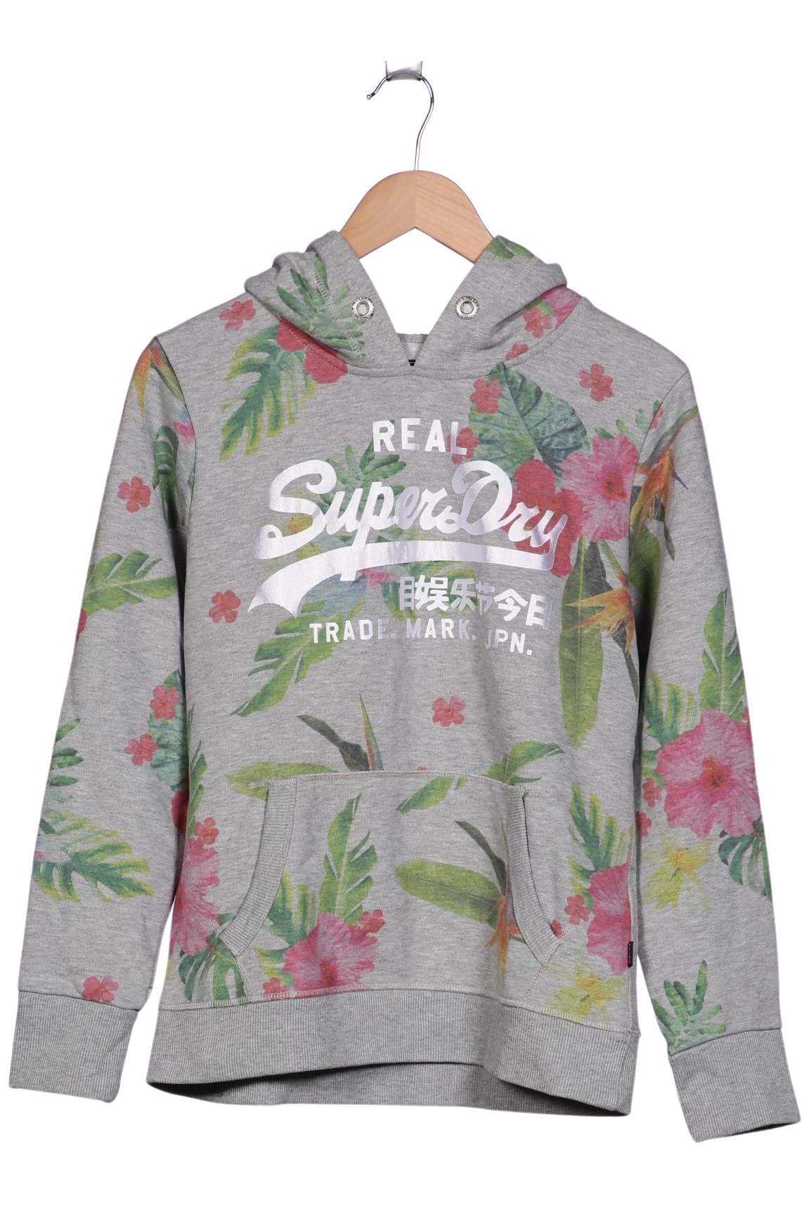 

Superdry Damen Kapuzenpullover, grau, Gr. 42