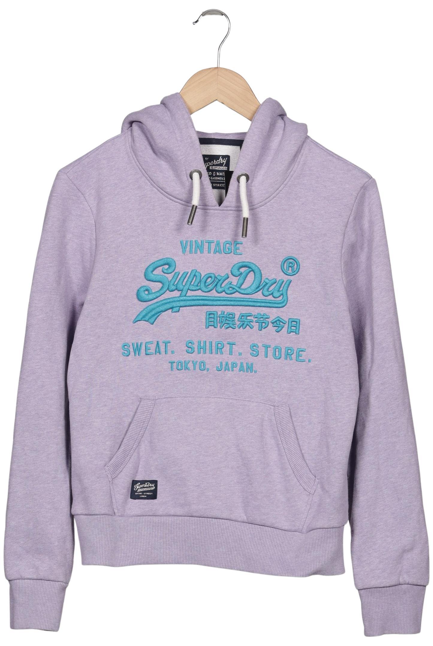 

Superdry Damen Kapuzenpullover, flieder, Gr. 38