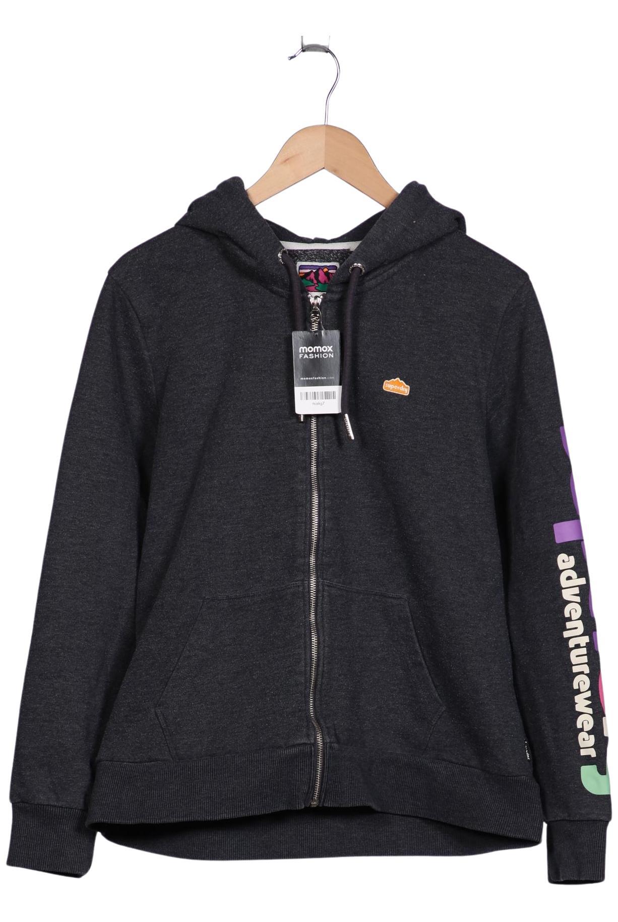 

Superdry Damen Kapuzenpullover, grau, Gr. 44