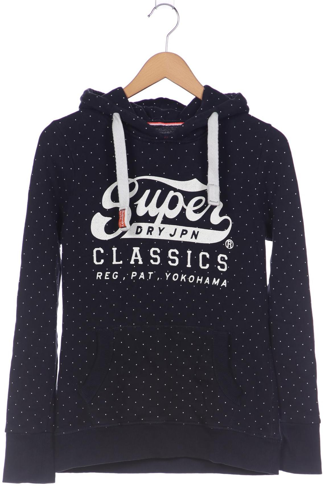 

Superdry Damen Kapuzenpullover, marineblau, Gr. 38