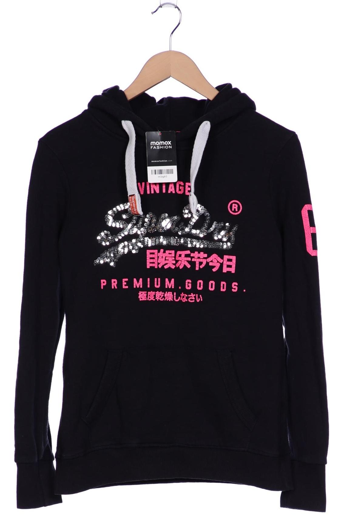 

Superdry Damen Kapuzenpullover, schwarz, Gr. 36
