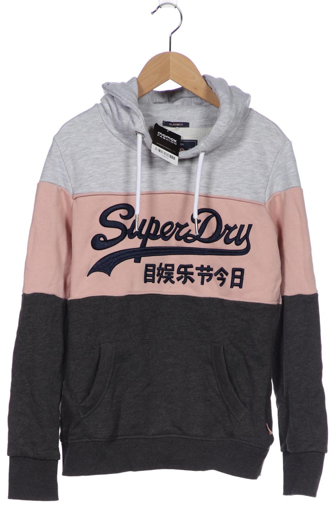 

Superdry Damen Kapuzenpullover, grau