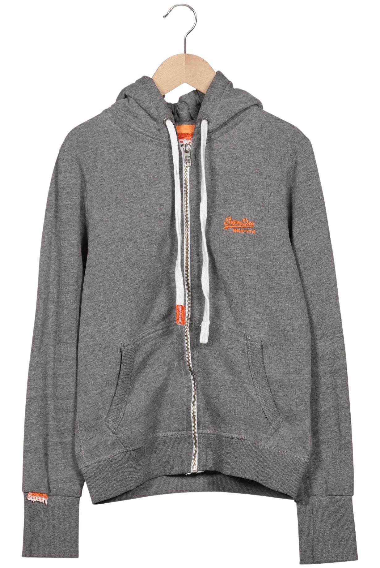 

Superdry Damen Kapuzenpullover, grau, Gr. 38