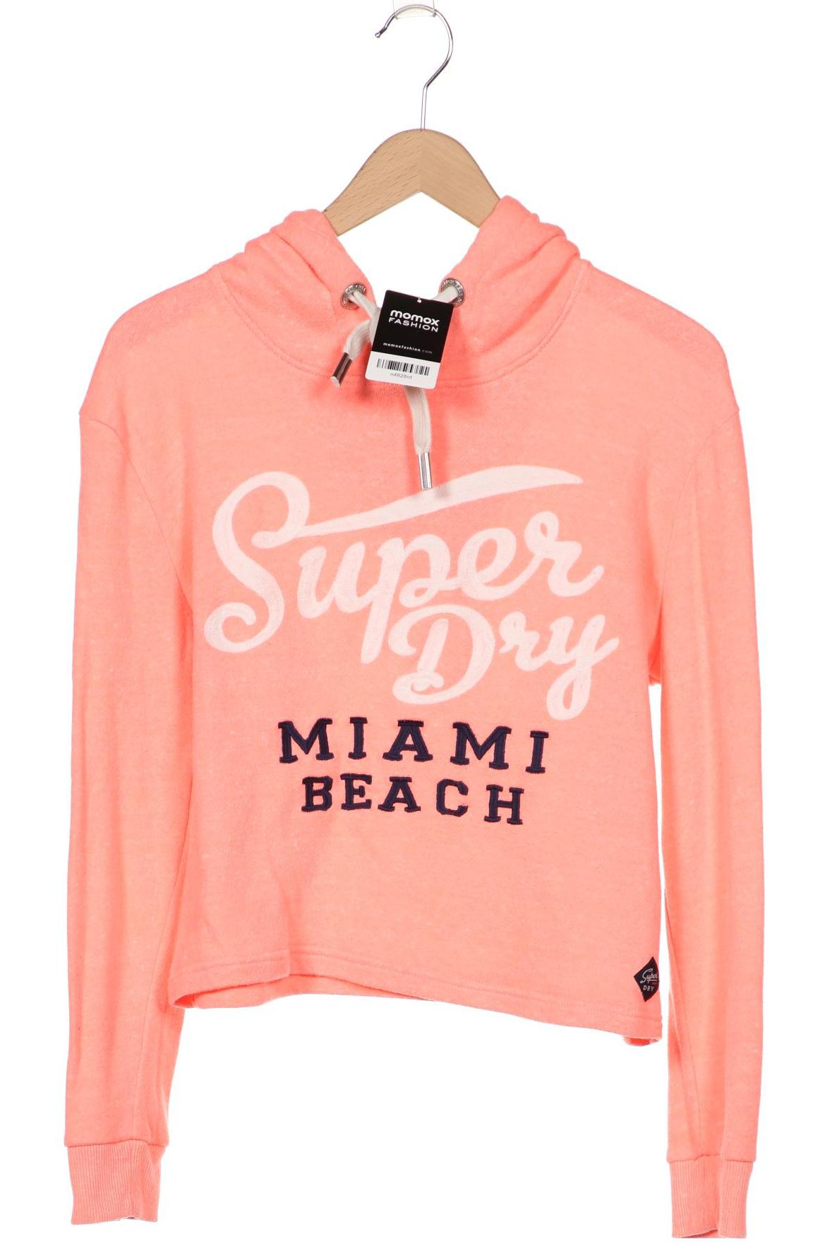 

Superdry Damen Kapuzenpullover, neon, Gr. 38