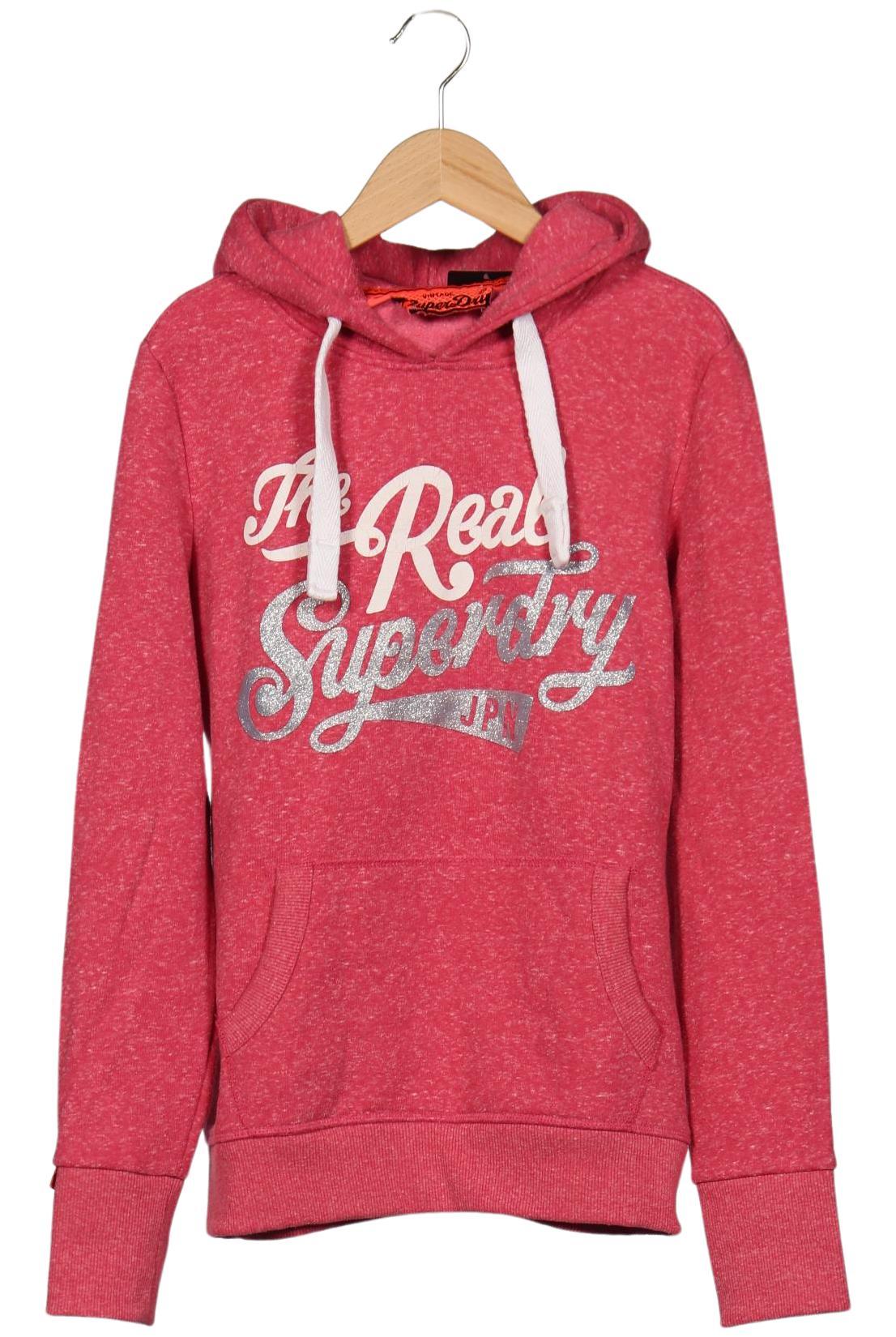 

Superdry Damen Kapuzenpullover, pink, Gr. 36
