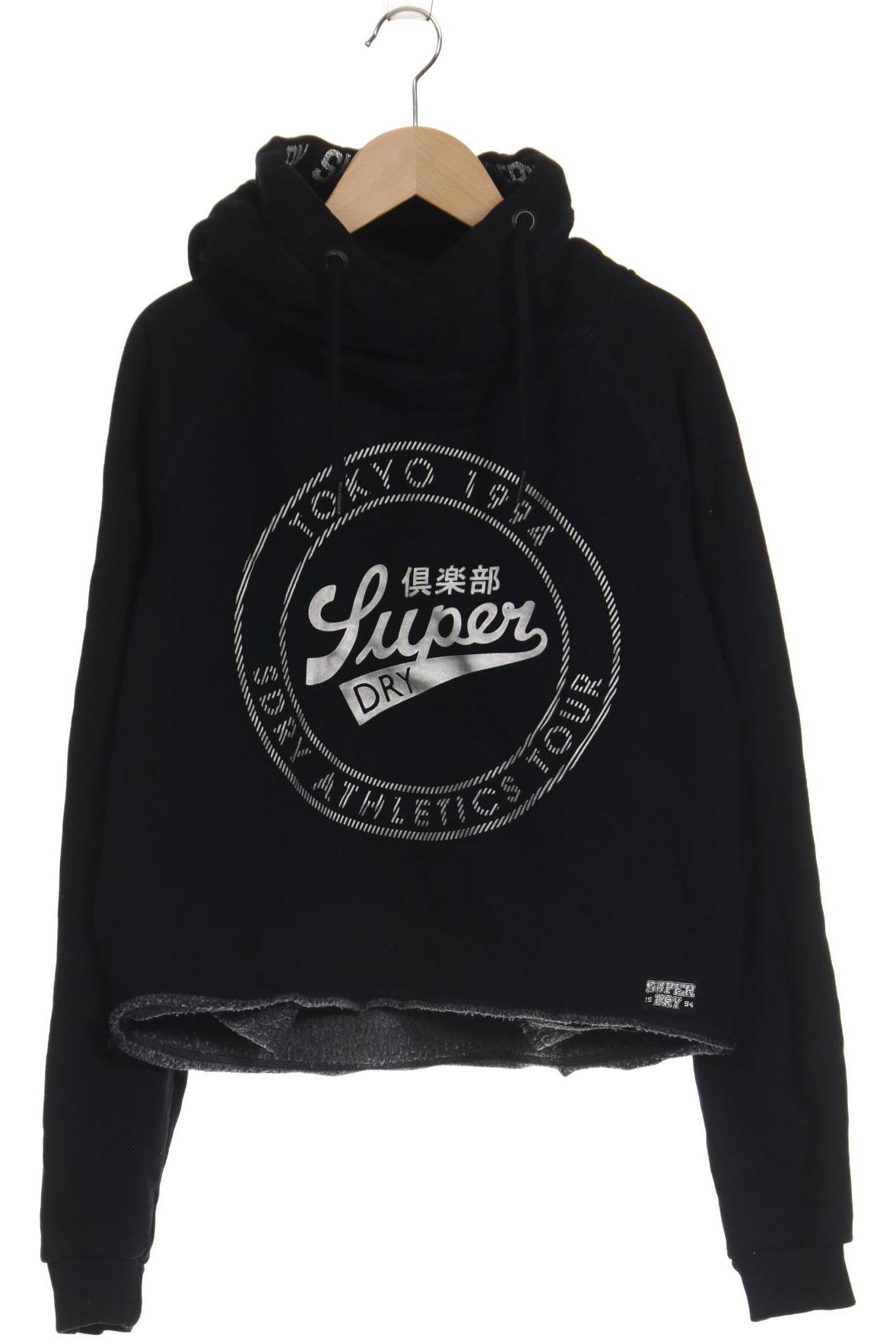 

Superdry Damen Kapuzenpullover, schwarz, Gr. 42
