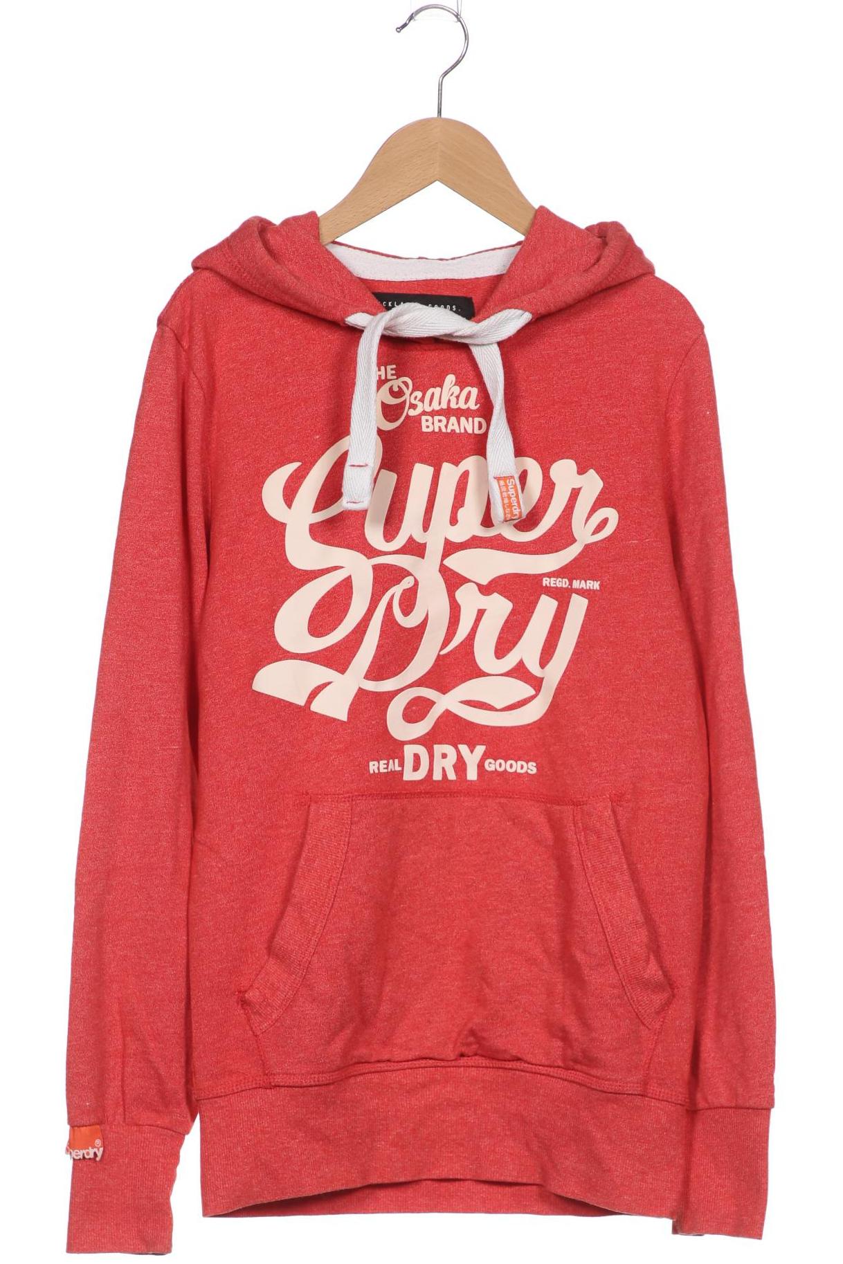 

Superdry Damen Kapuzenpullover, rot, Gr. 36
