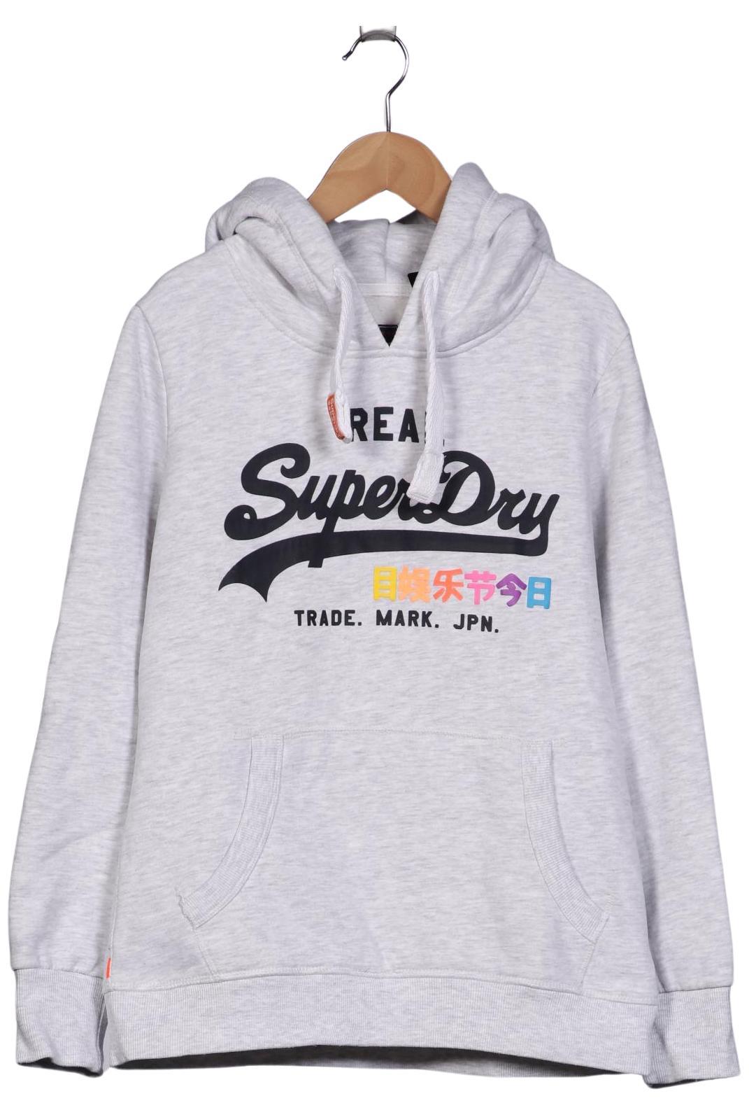 

Superdry Damen Kapuzenpullover, grau, Gr. 42