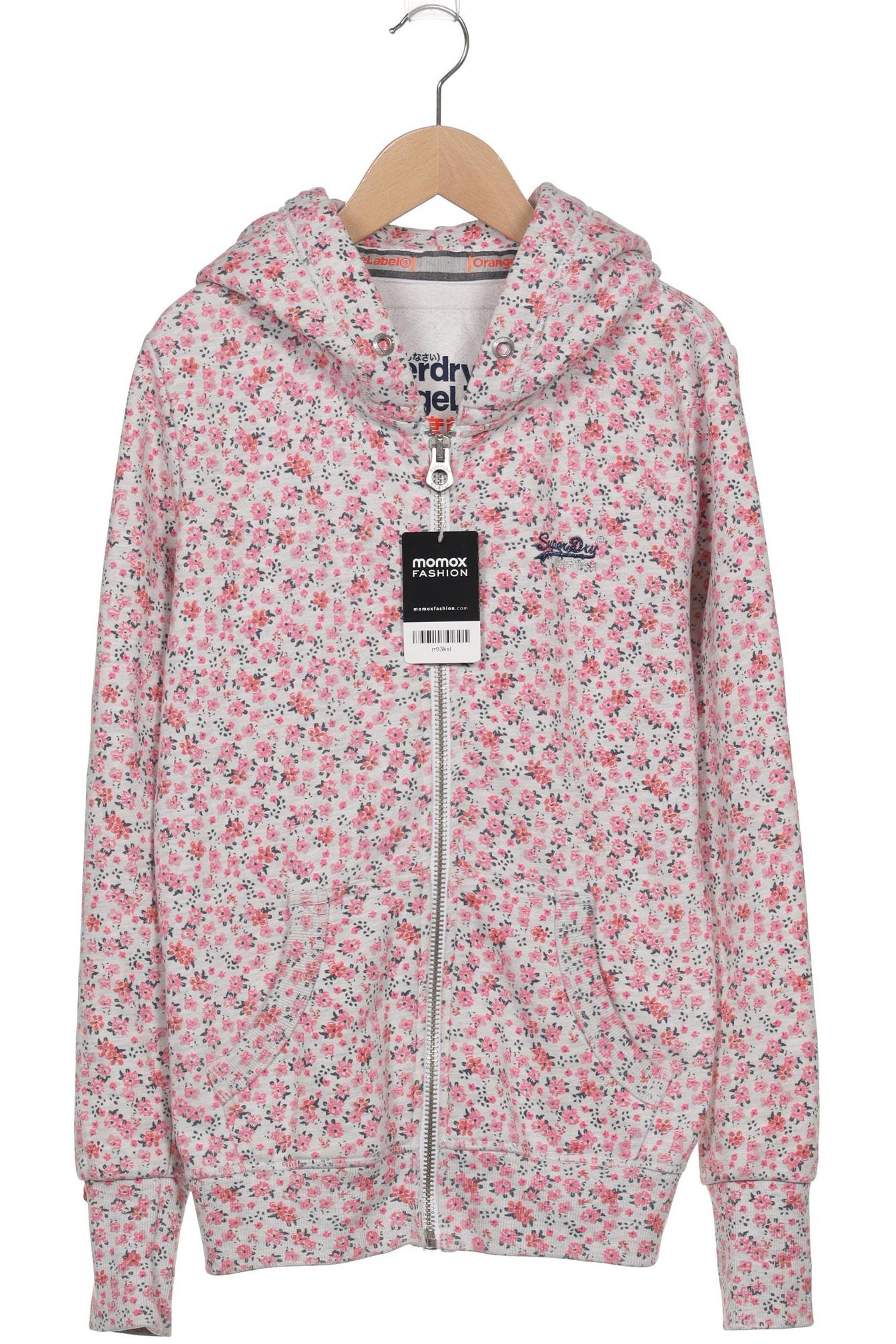 

Superdry Damen Kapuzenpullover, grau, Gr. 38