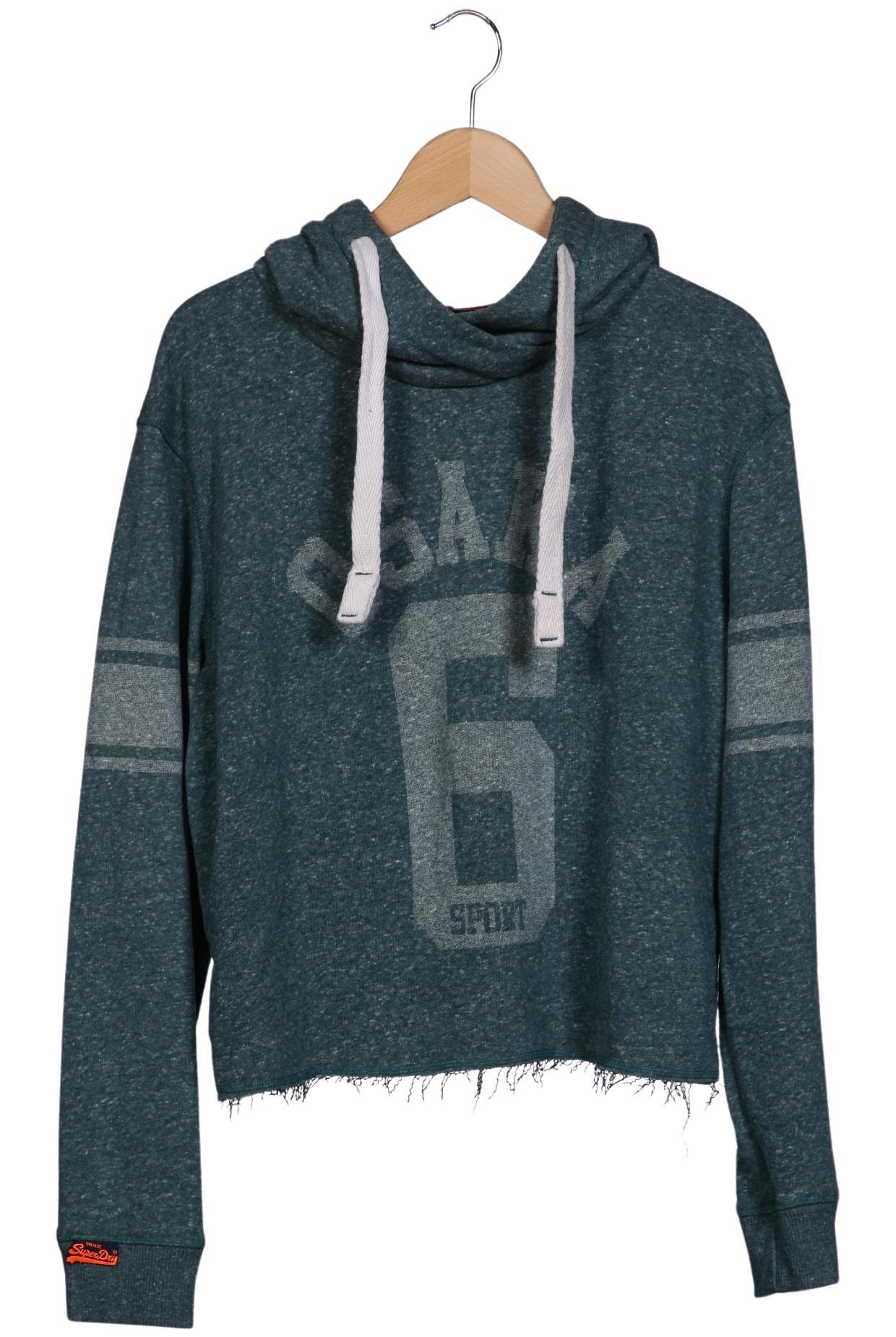 

Superdry Damen Kapuzenpullover, grün, Gr. 44