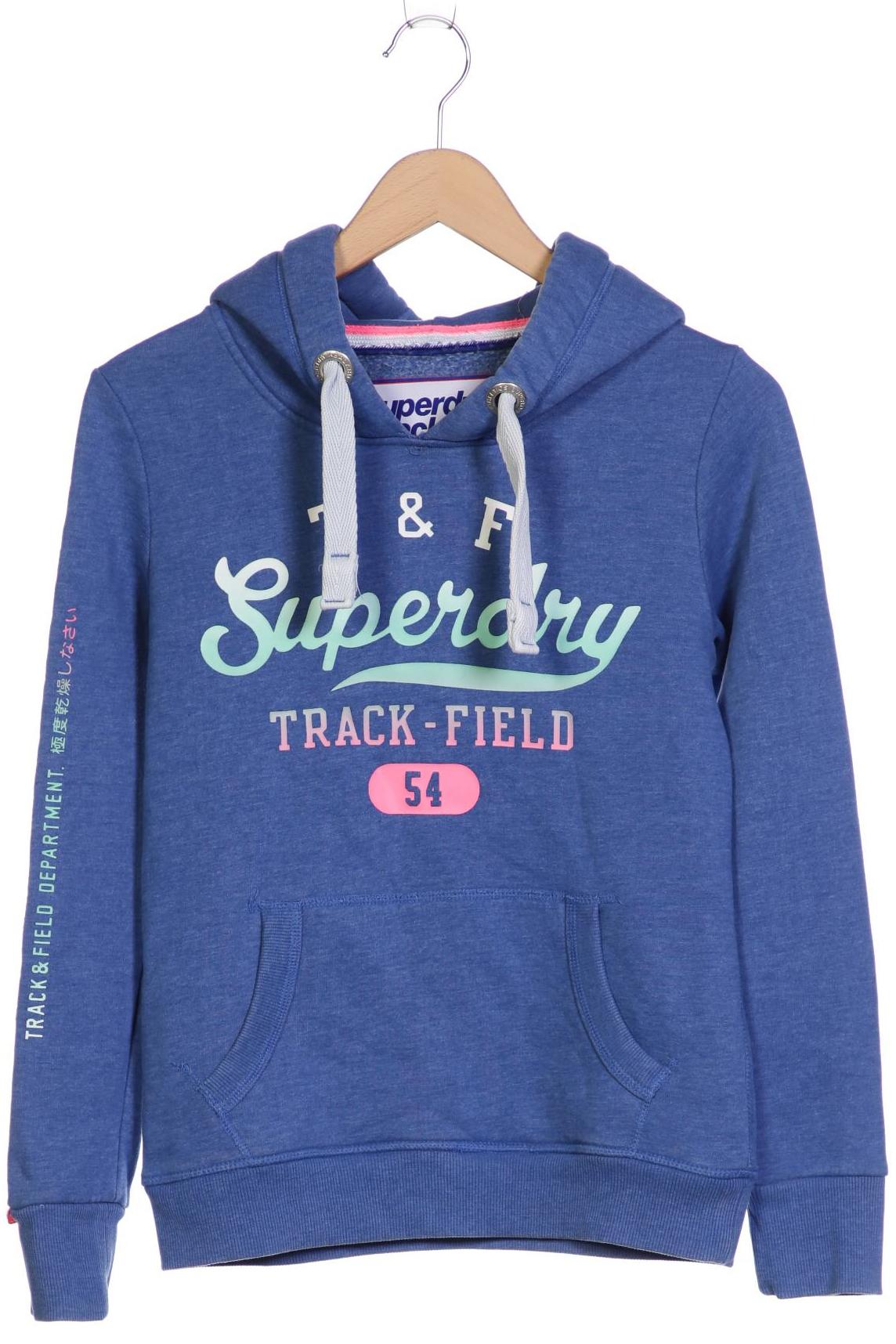 

Superdry Damen Kapuzenpullover, blau