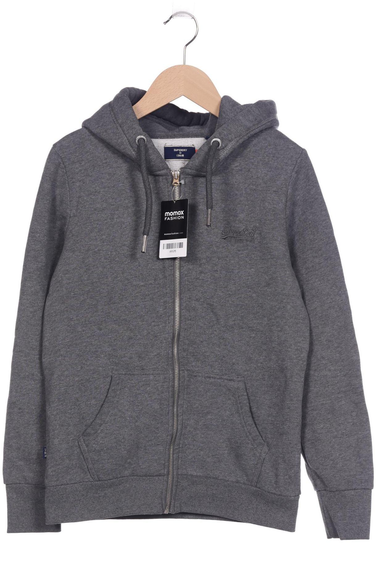 

Superdry Damen Kapuzenpullover, grau, Gr. 38