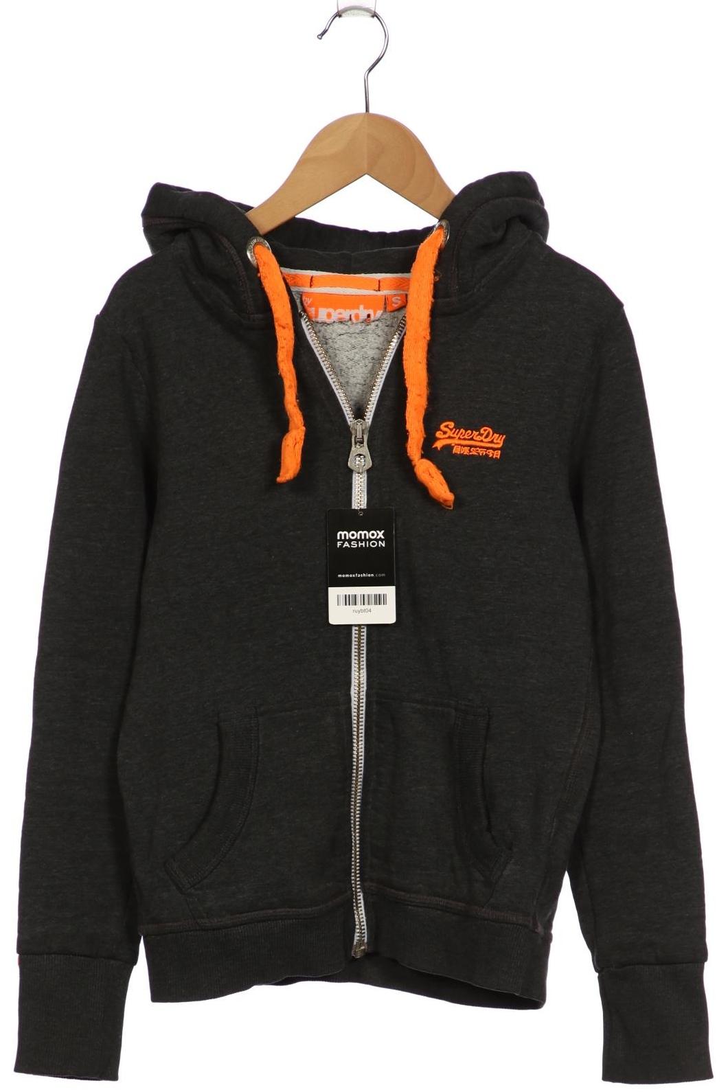 

Superdry Damen Kapuzenpullover, grau, Gr. 36
