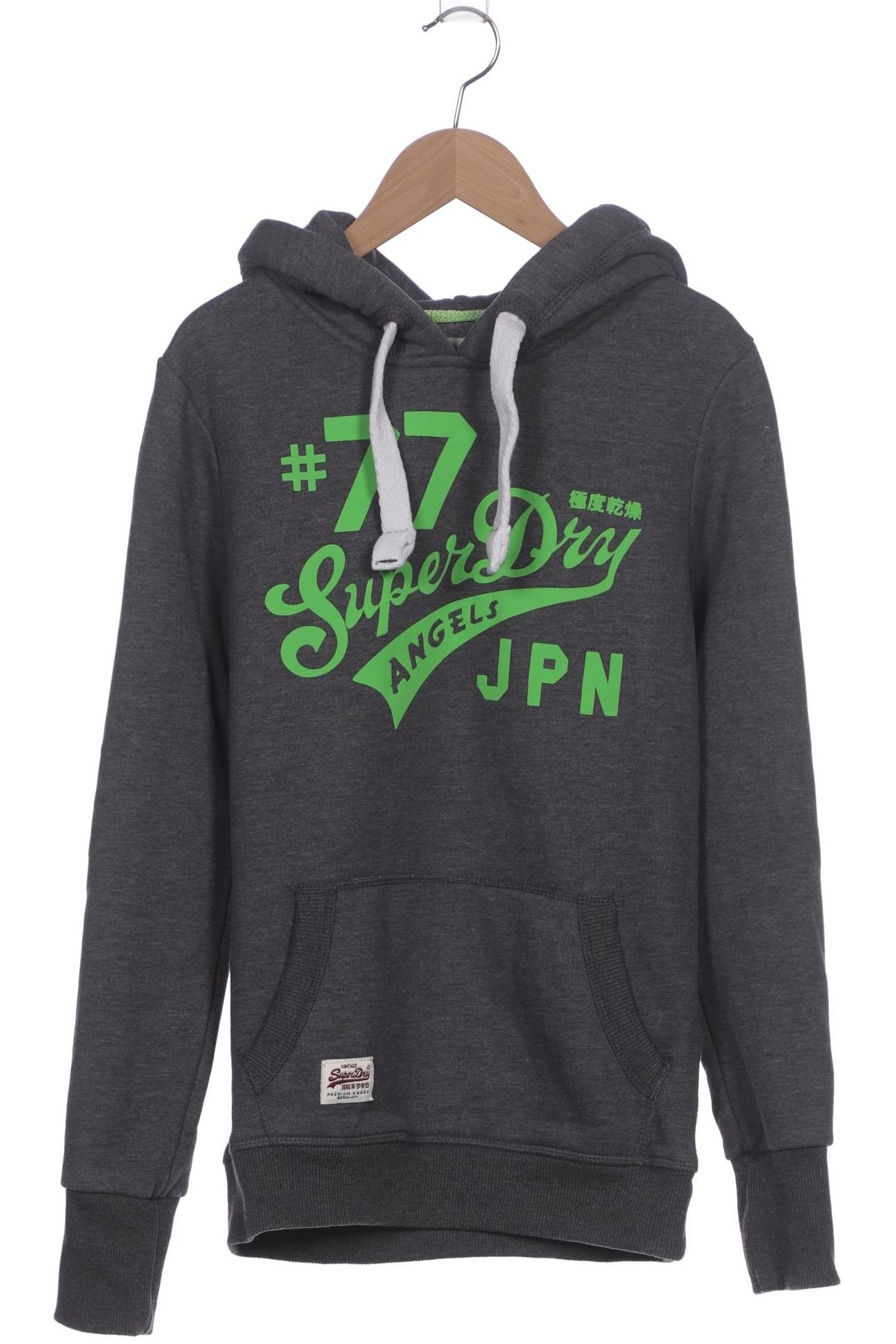 

Superdry Damen Kapuzenpullover, grau, Gr. 36
